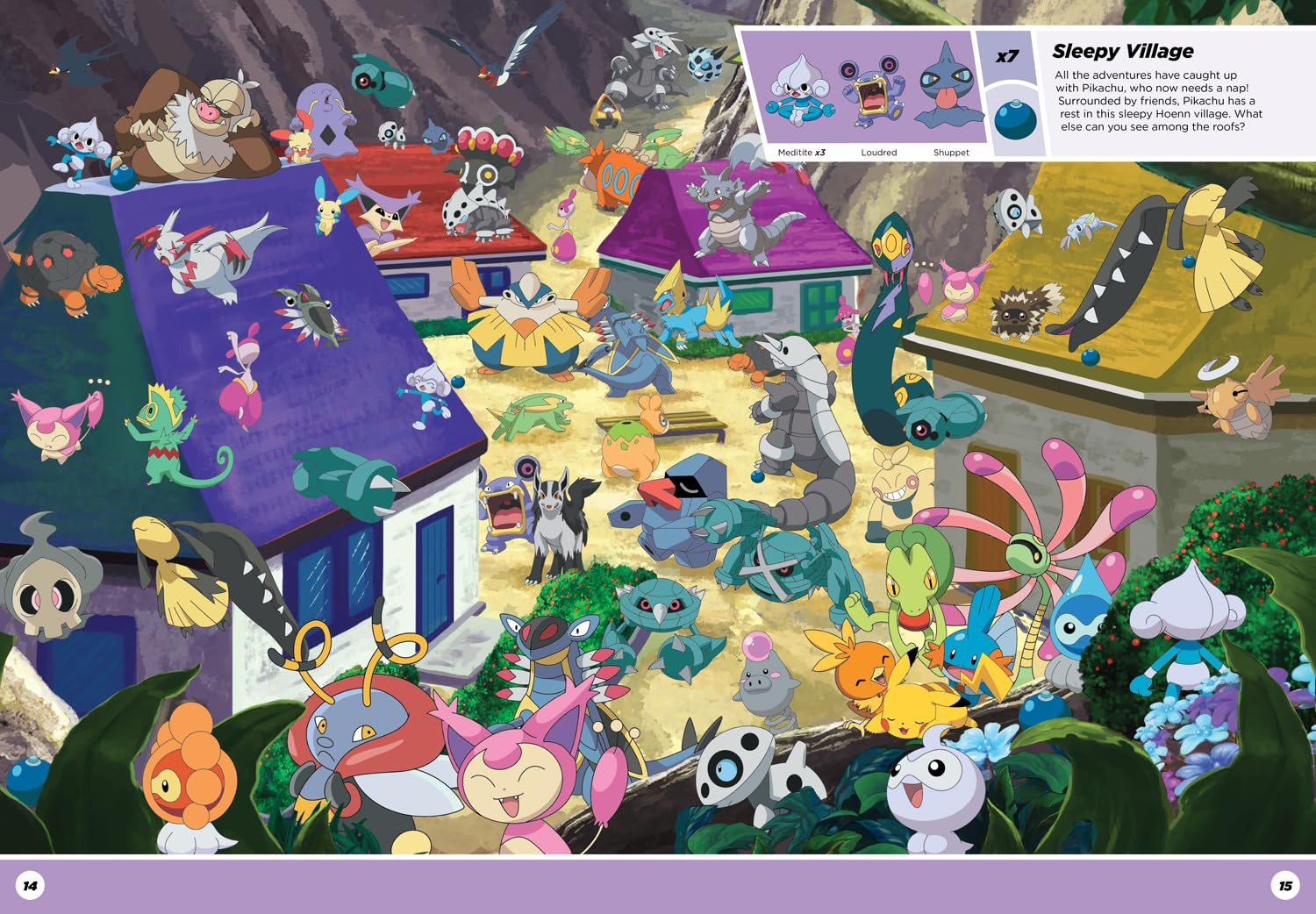 Pokemon Where'S Pikachu?: a Search & Find Book image number 3