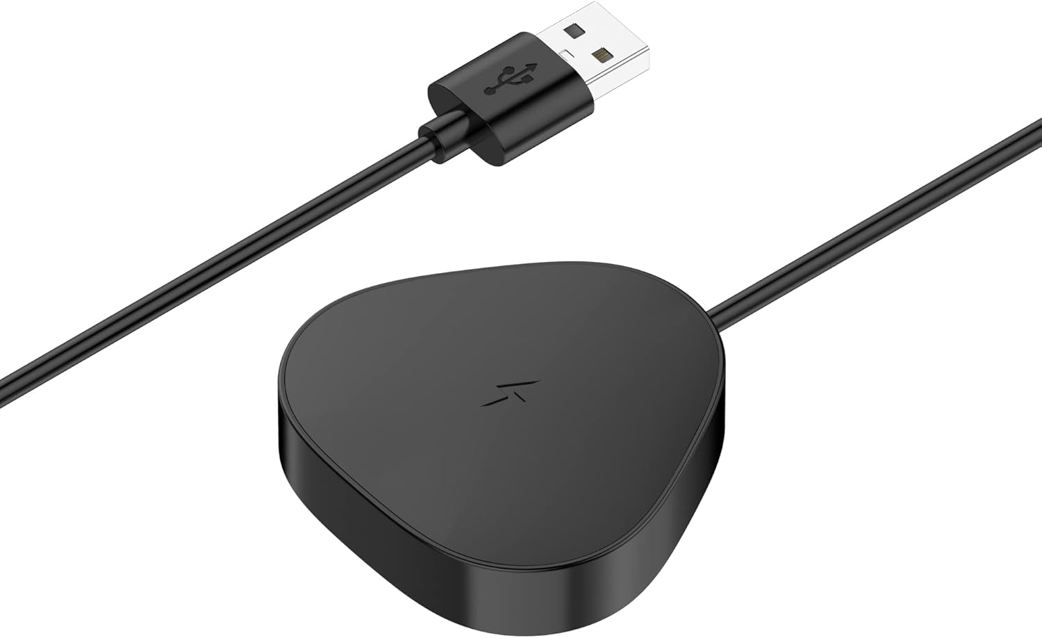 Sonos Roam Charger Compatible for Roam SL - Charging Stand, Dock Station Cradle Holder with 1.5M USB Cable for Wireless Charging (Black) image number 2