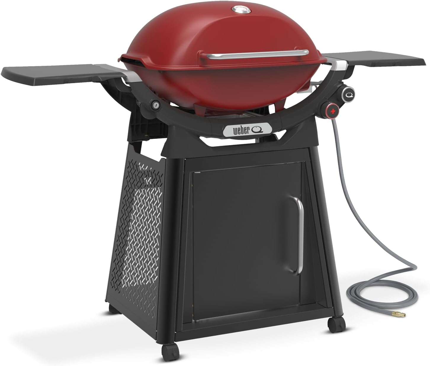 Weber Family Q+ Premium Gas BBQ (Q3200N+ - Latest 3Rd Generation) - Natural Gas Flame Red image number 1