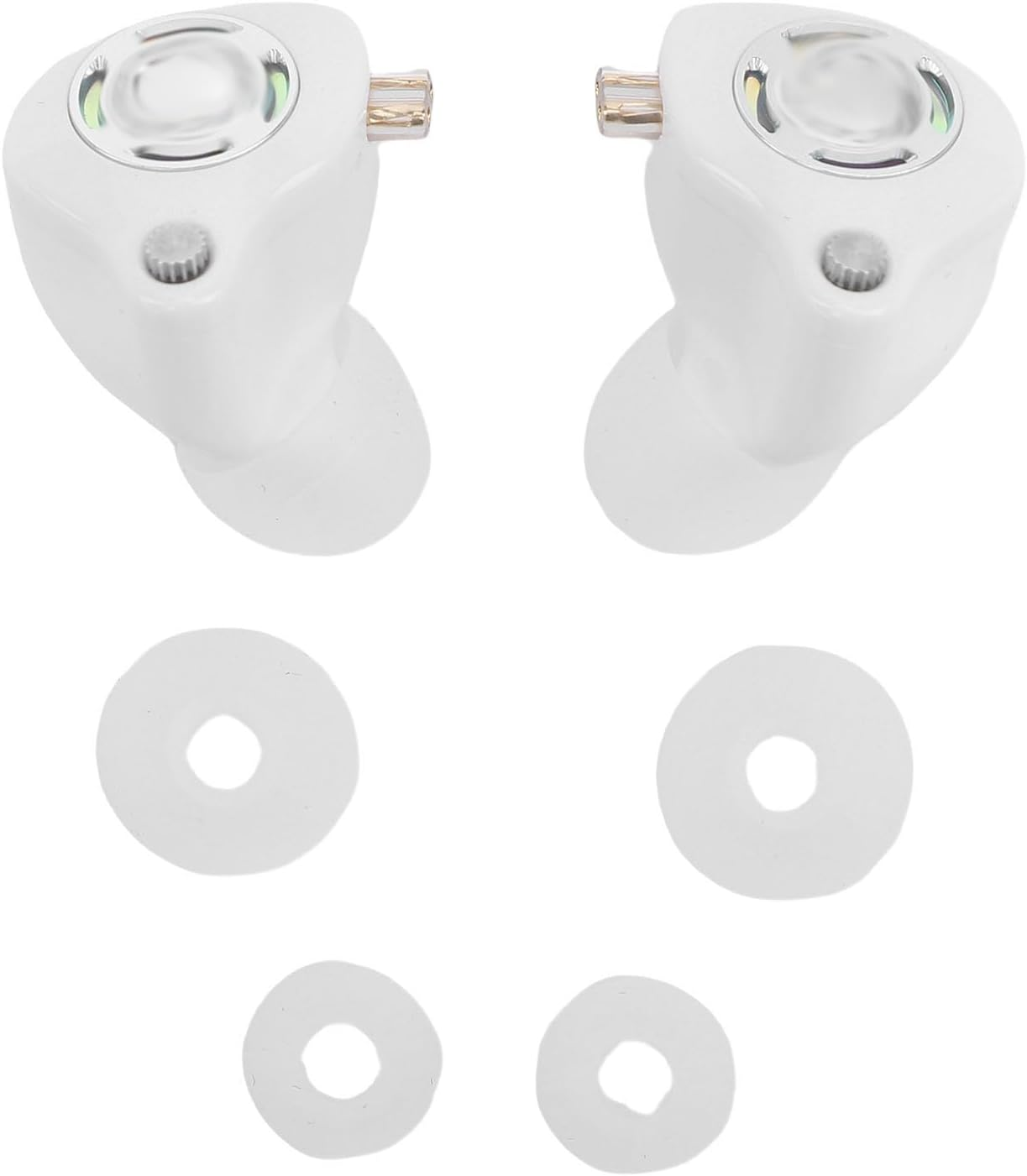 Wisoqu in Ear Audio Monitor Headphones Built in Mic, 3.5Mm in Ear Monitor with Detachable 2 Pin Cable, Hifi IEM Earphones Noise Isolating Stereo Wired Earbuds image number 1