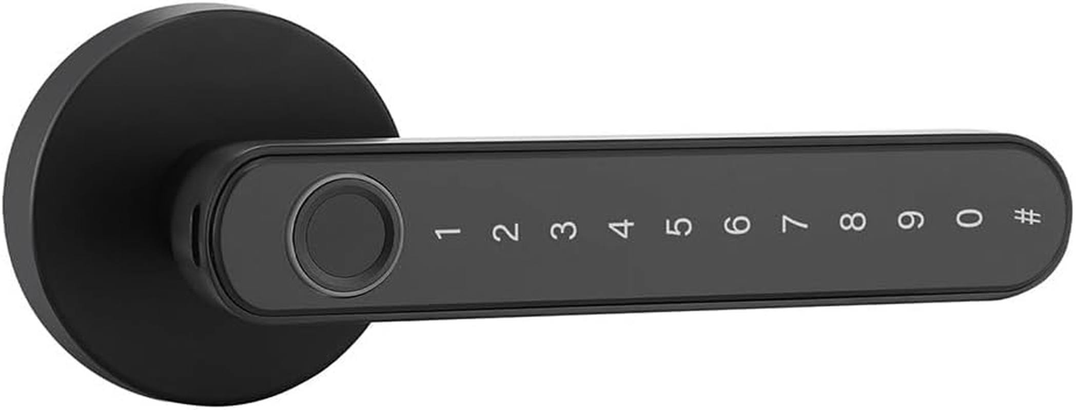 Ul-Tech Fingerprint Door Lock Smart Electronic Handle Digital Password Key App