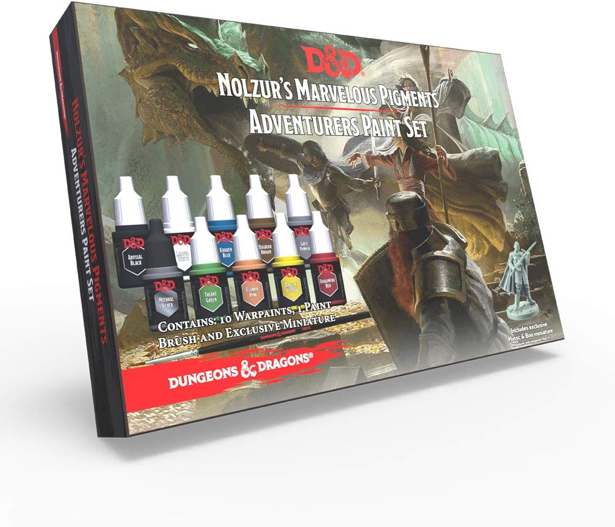 Dungeons and Dragons Nolzurs Marvelous Pigments Adventurers Paint Set image number 4