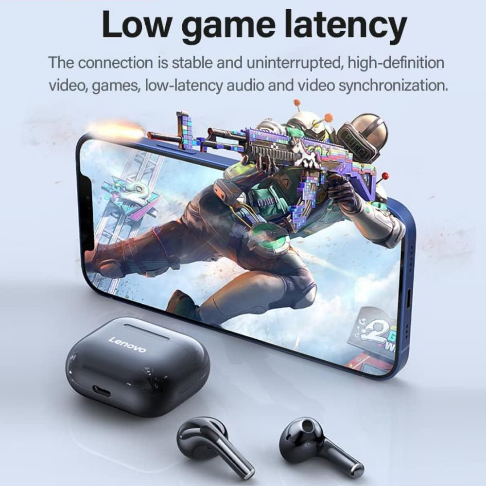 Original TWS Touch Control Noise Cancelling Earbuds | Bluetooth 5.0 True Wireless Headphone 230Mah Charging Case | Waterproof Sport Stereo Headset | Fast Charging in Ear Handsfree Headphones image number 2