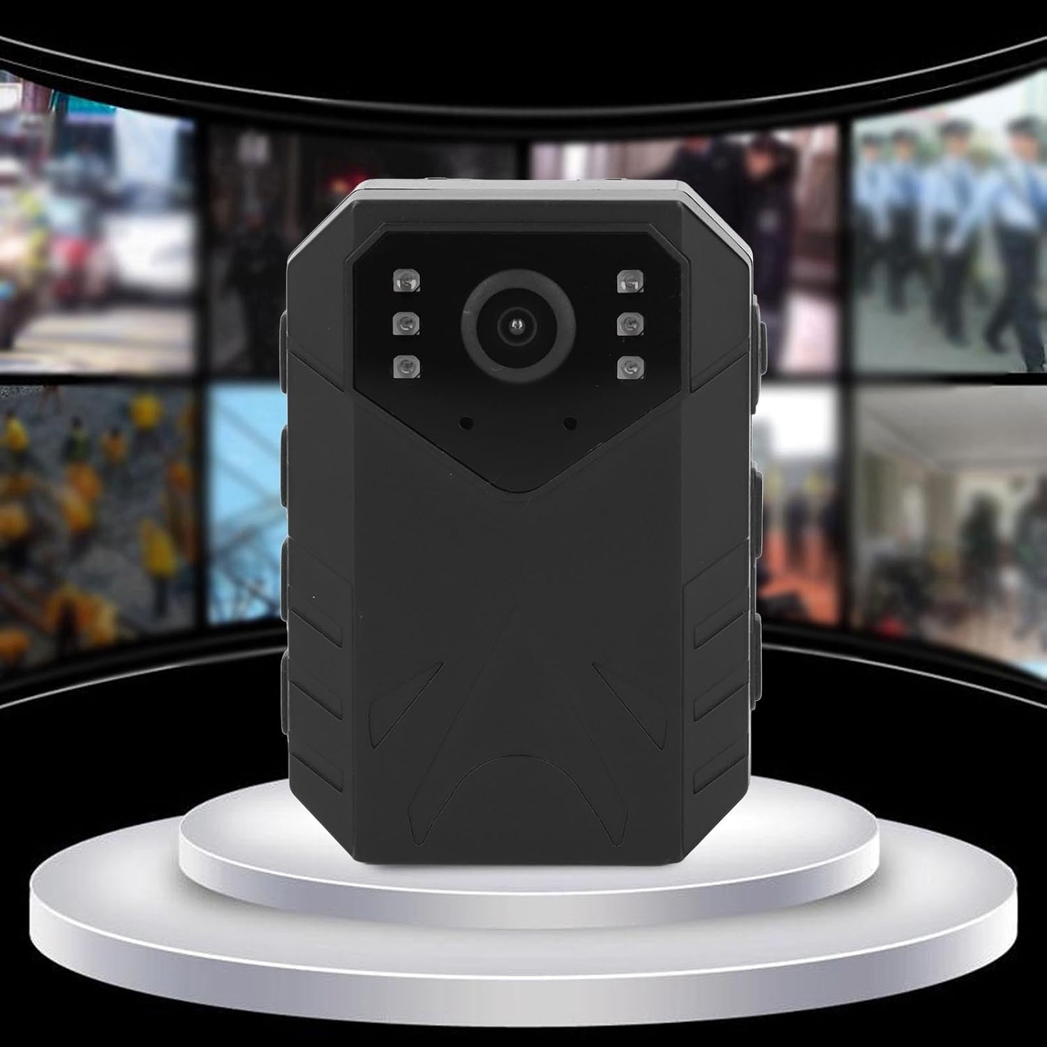 4K Police Body Camera, 2 Inch Body Worn Camera with Clip, Premium Portable Body Camera with Audio Recording Wearable, Night Vision, Camcorder for Law Enforcement image number 6