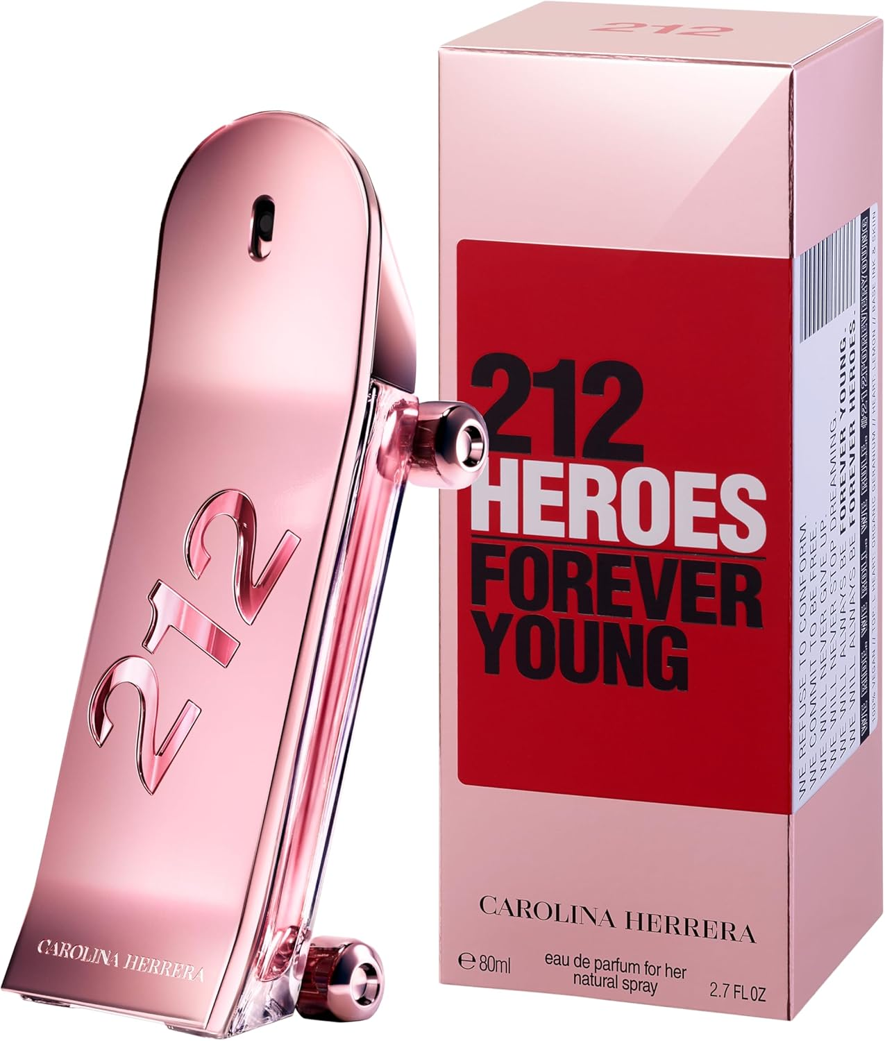 Carolina Herrara 212 Heroes Forever Young Eau De Parfum for Women 80 Ml image number 1