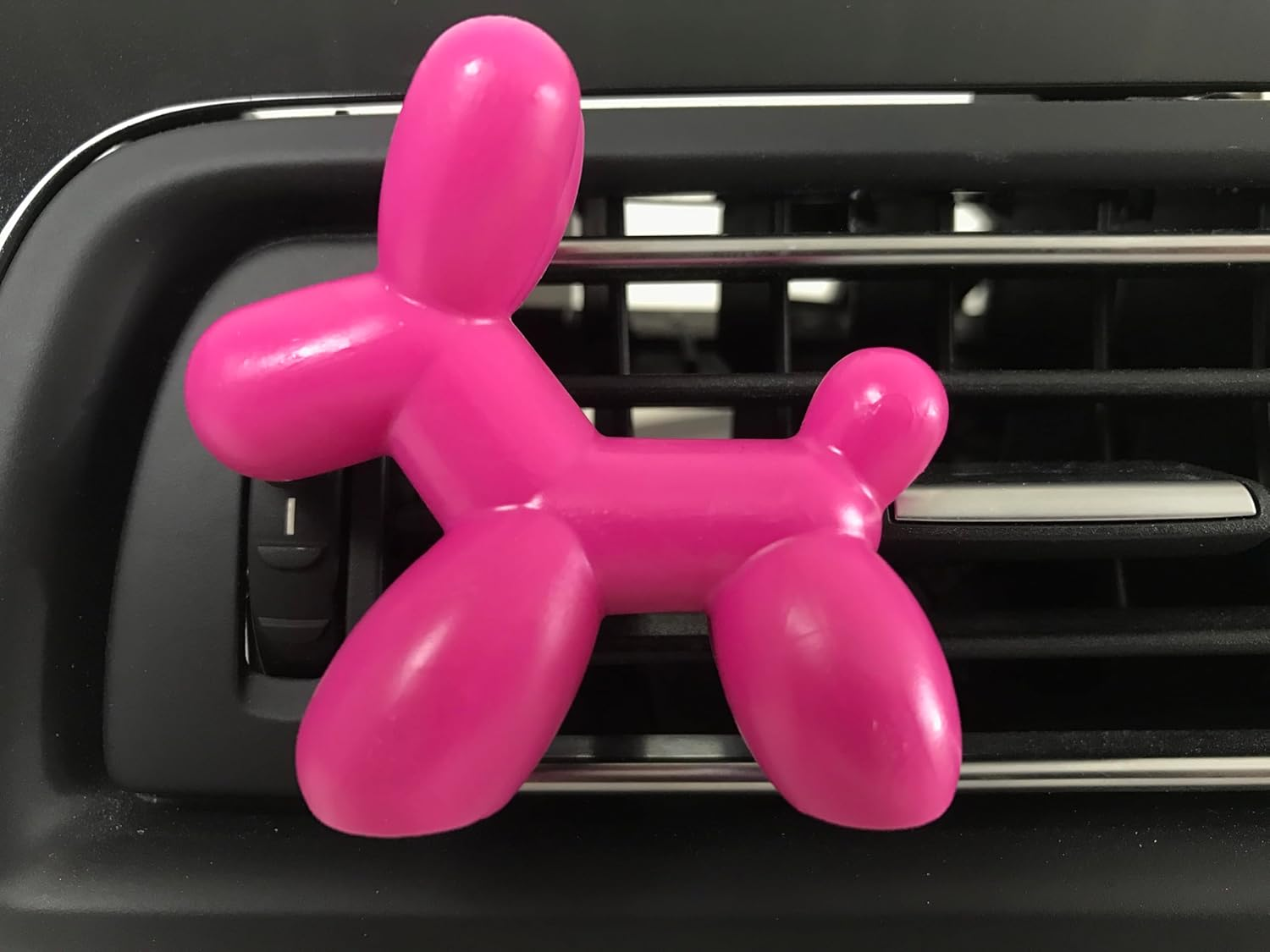 Little Dog Car Air Freshener, Flower, Pink (LD003) image number 2