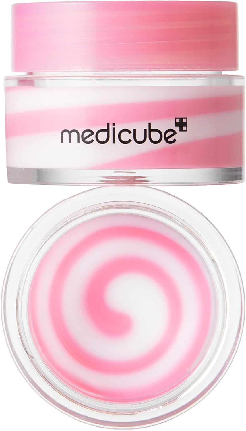 Medicube PDRN Lip Sleeping Mask Glow Balm | Salmon PDRN, Collagen, Shea Butter for Softer Lips, Long-Lasting Moisture, Overnight and Daily Lip Care, Korean Skincare 0.35 Oz. image number 6