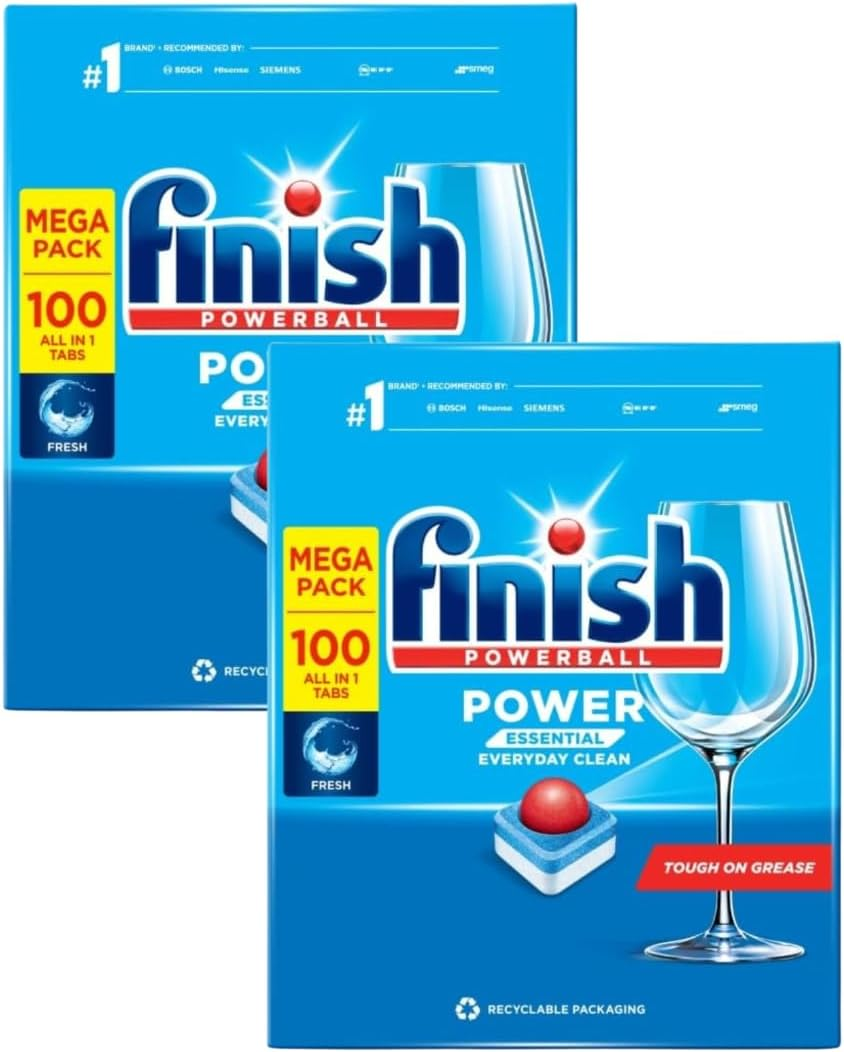 Finish Power Essential X 200 Dishwasher Tablets image number 3