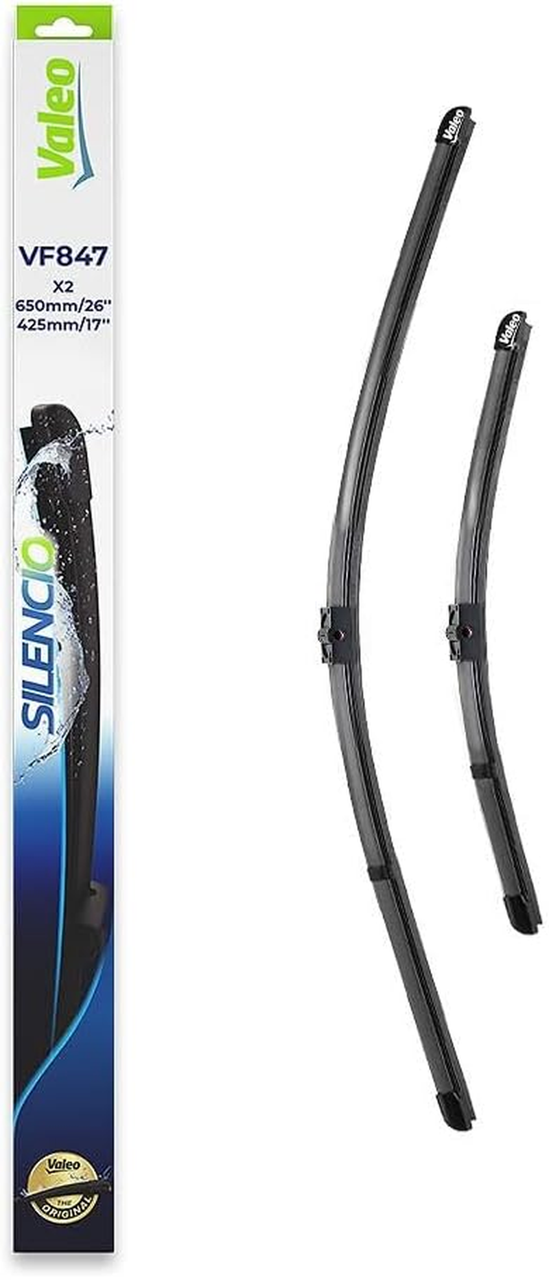 Valeo 574470 (VM370) Silencio X-TRM Wiper Blade Set - 21"/19" (Pack of 2) image number 4