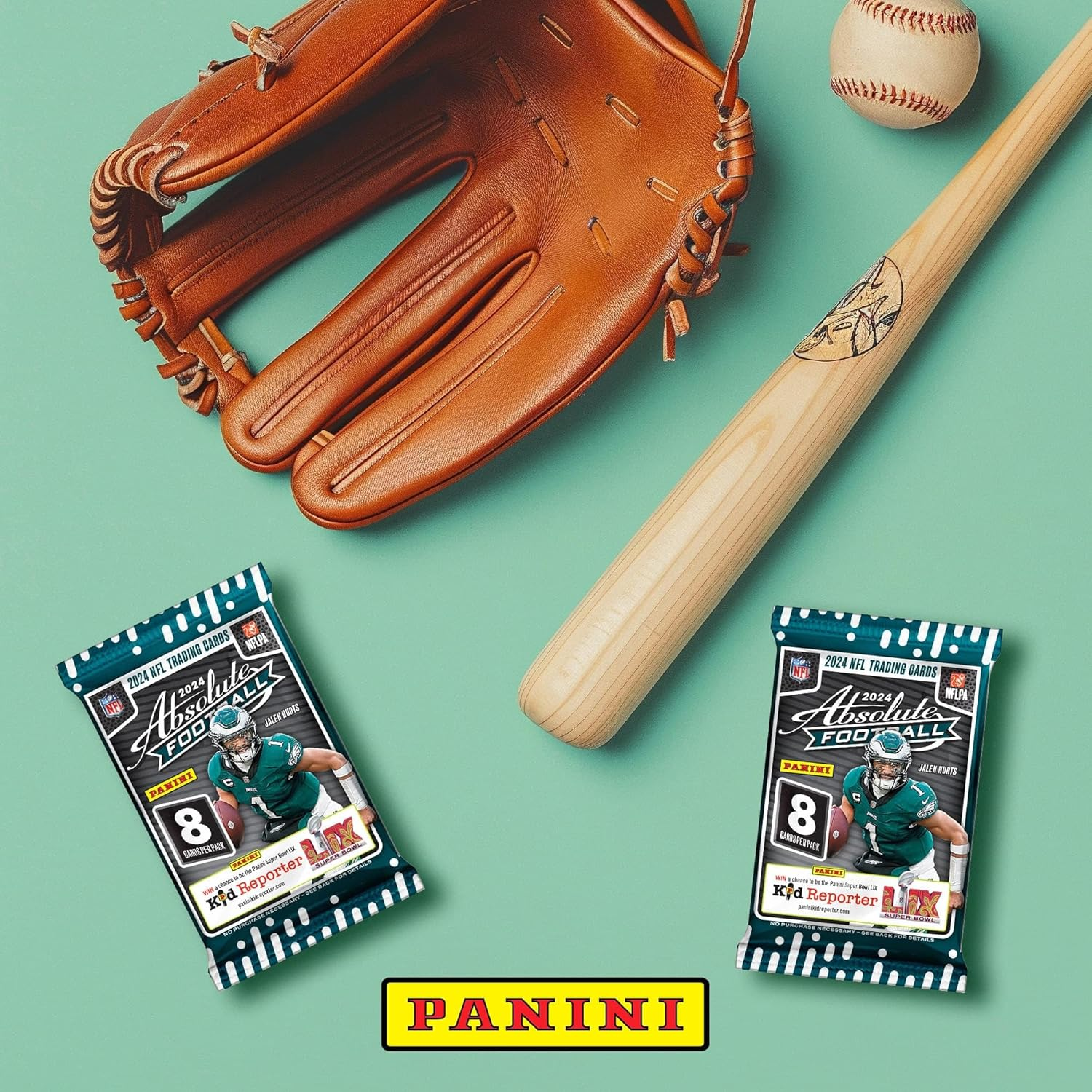 2024 Panini Absolute Football NFL Trading Cards Mega Box image number 2