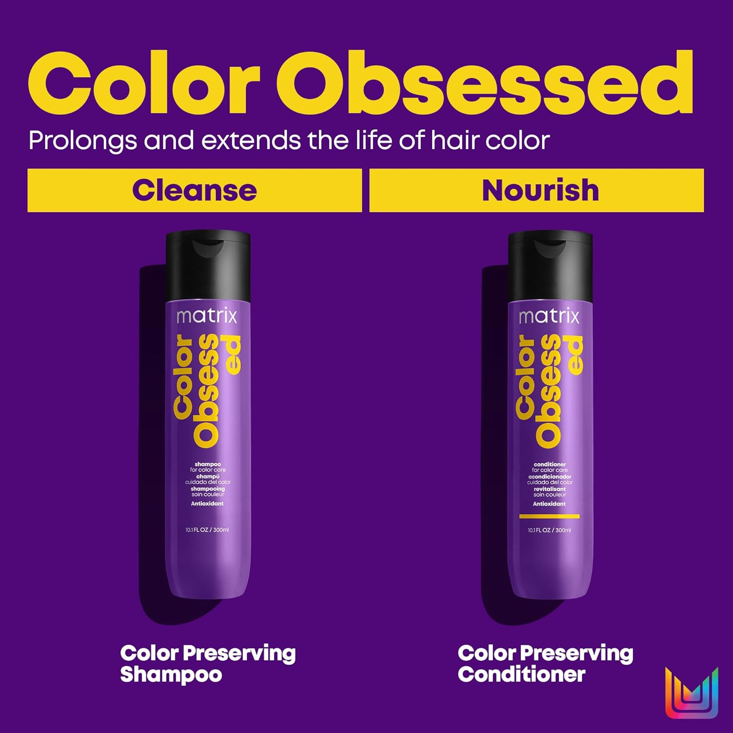 MATRIX Total Results Color Obsessed Antioxidant Shampoo | Enhances Hair Color & Prevents Fading | for Color Treated Hair image number 1