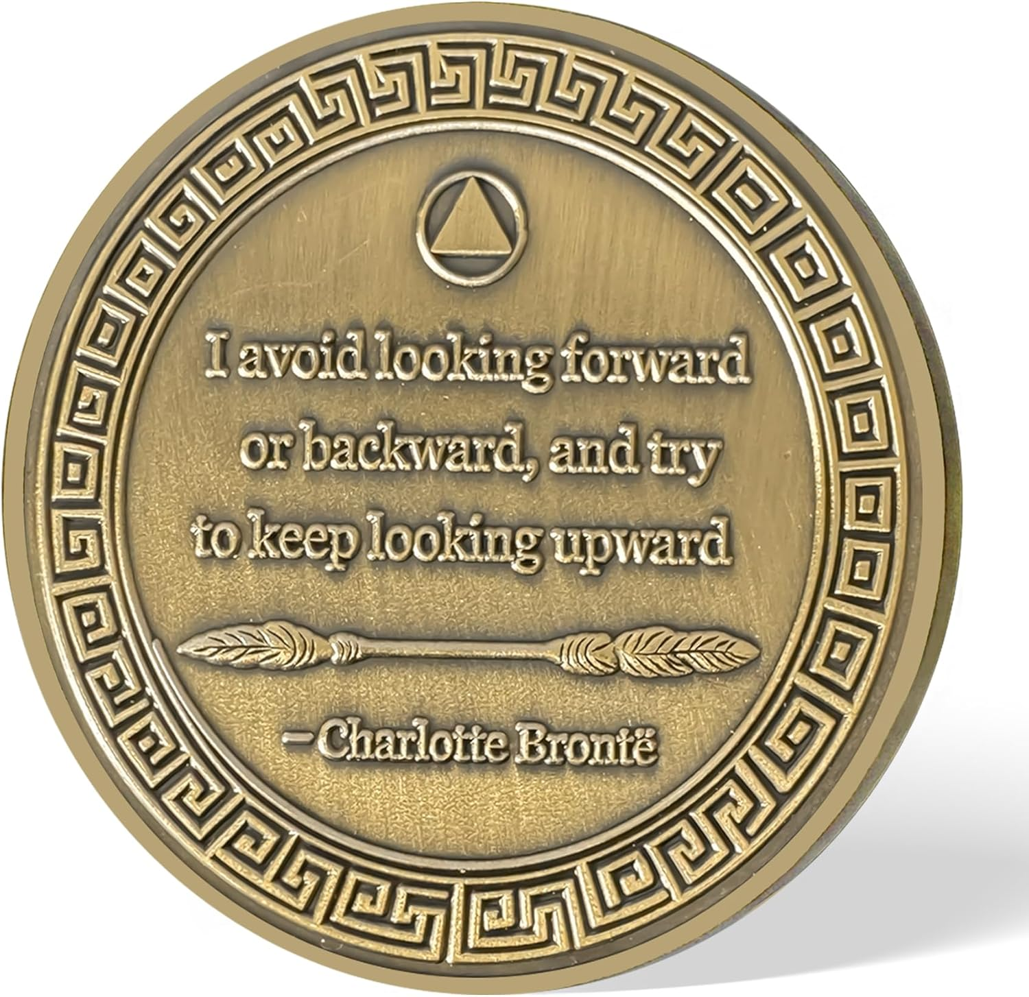 2 Year Sobriety Coin Gifts | Pathfinder Starry AA Coin - HA AA Chip Medallion with Inspirational Quote | Narcotics Alcoholics Anonymous Gifts for Anniversary Month & Year for Men & Women in Recovery