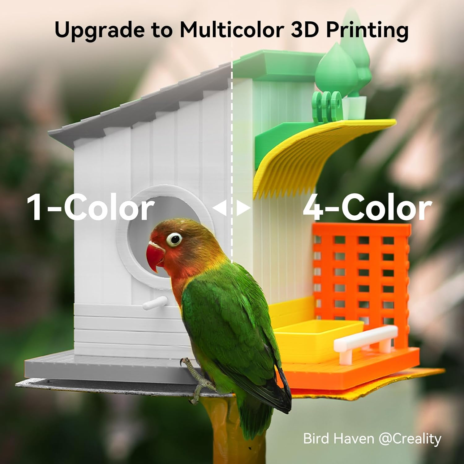 Creality Official K1 Series CFS Upgrade Accessory Kit, Enable Multi-Color 3D Printing with CFS Filament System, Compatible with K1 Max, K1C, K1, K1 SE 3D Printers image number 3