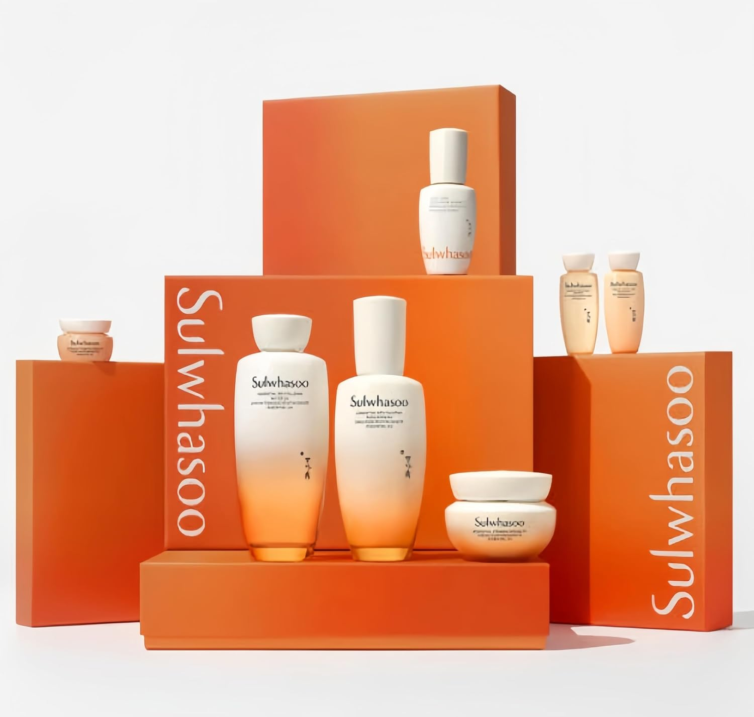 Sulwhasoo Essential Firming Care Ritual Set, 7 Pieces, with Balancing Water, Emulsion, Firming Cream image number 1