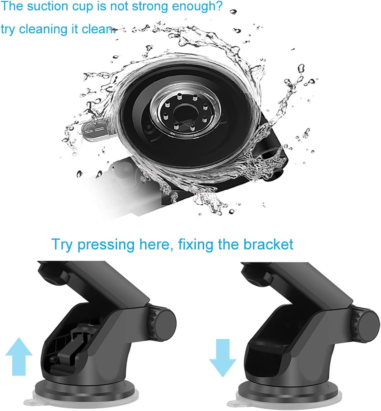 Magnetic Wireless Car Charger Mount 15W Car Phone Holder Compatibl with Iphone 12-16 Series,Vent Windshield Dash Mount Phone Charger Holder Mount (Black Magnetic) image number 2