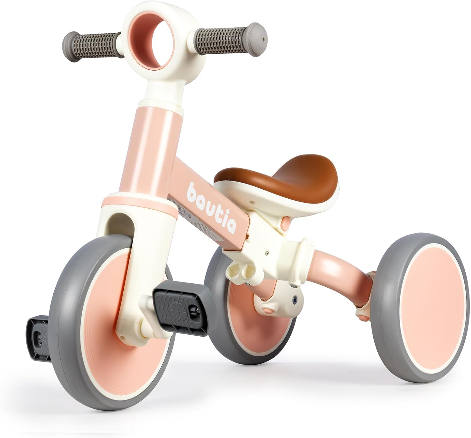 4 in 1 Tricycle for Toddlers 1-3 Baby Balance Bike 1 2 Year Old Boy Girl Gift, Bicycle for Kids Toy with Removable Pedals image number 2