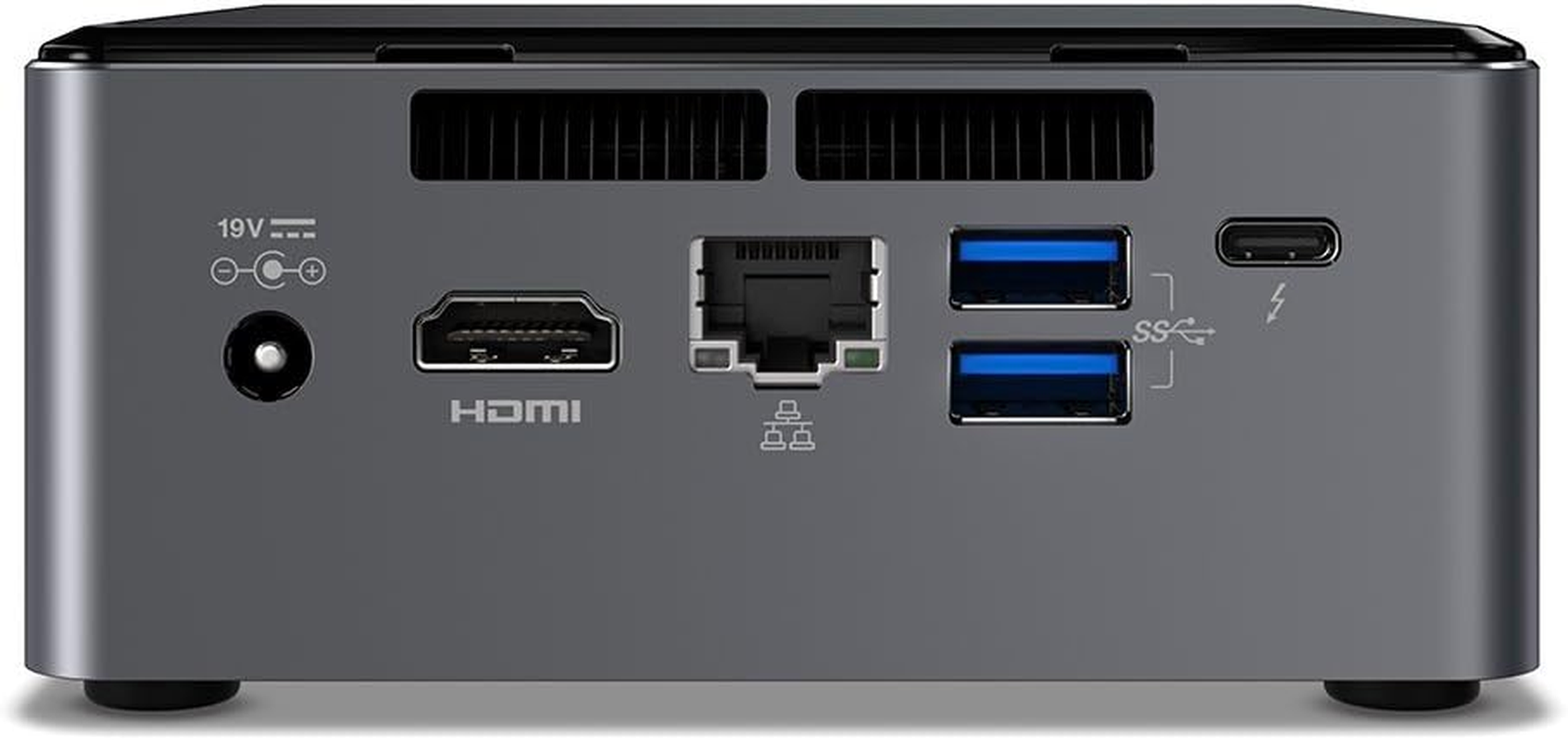 Intel NUC I3-8109U 3.6Ghz 2Xddr4 SODIMM M.2 Pcie SSD HDMI USB-C (DP1.2) 3Xdisplays Gbe LAN Wifi BT 6Xusb No AC Cord image number 2
