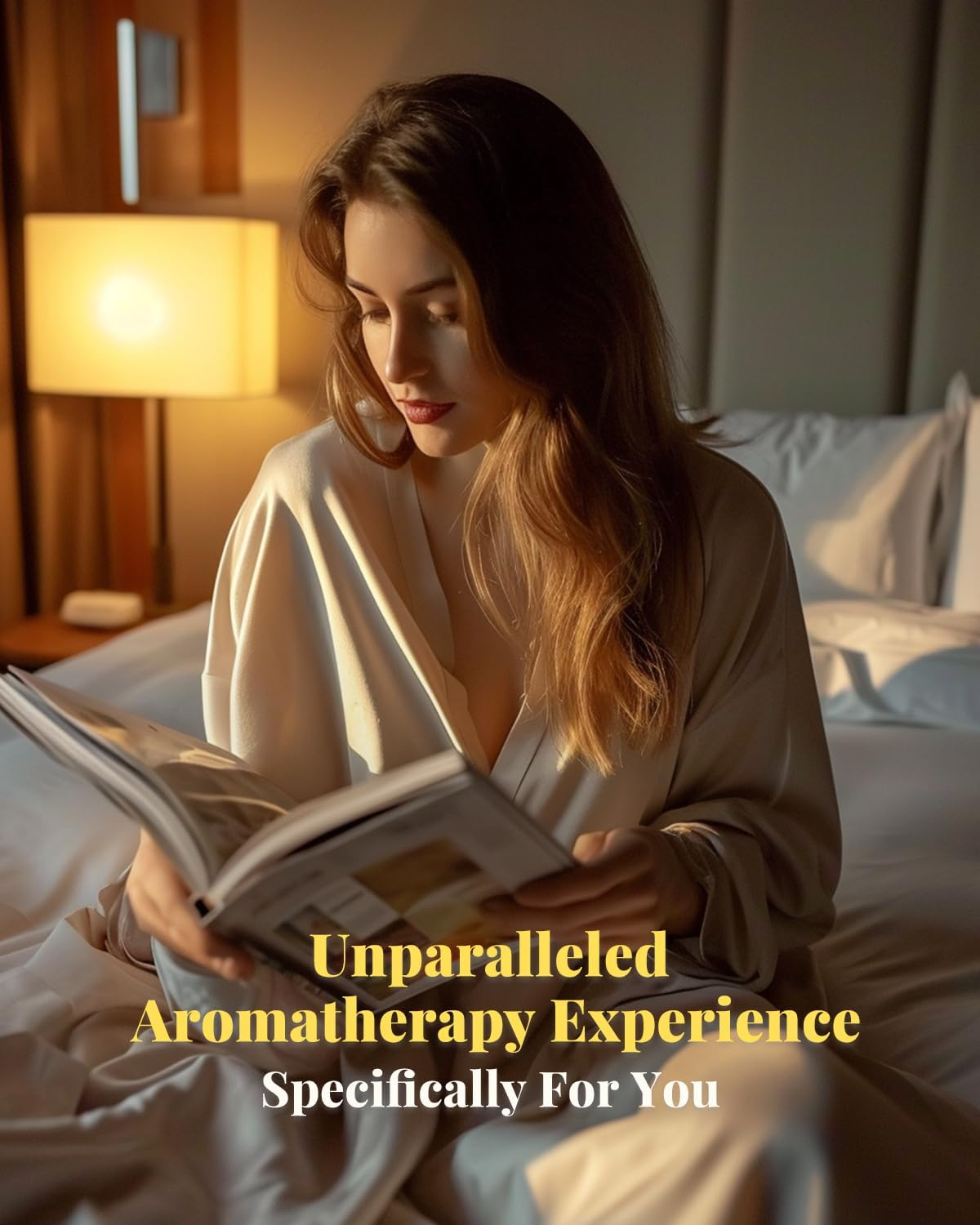 Hotel Scent Essential Oils with Waterless Diffuser, Luxury Hotel Inspired Home Fragrance Aromatherapy Oil Blends 6X10Ml image number 2