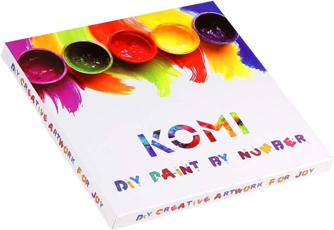 Paint by Numbers Kit for Kids, Adults Paint by Number Lion Kits on Canvas Kids Painting by Number Kit for Home Decor Painting, Color Lion 16X20Inch image number 4