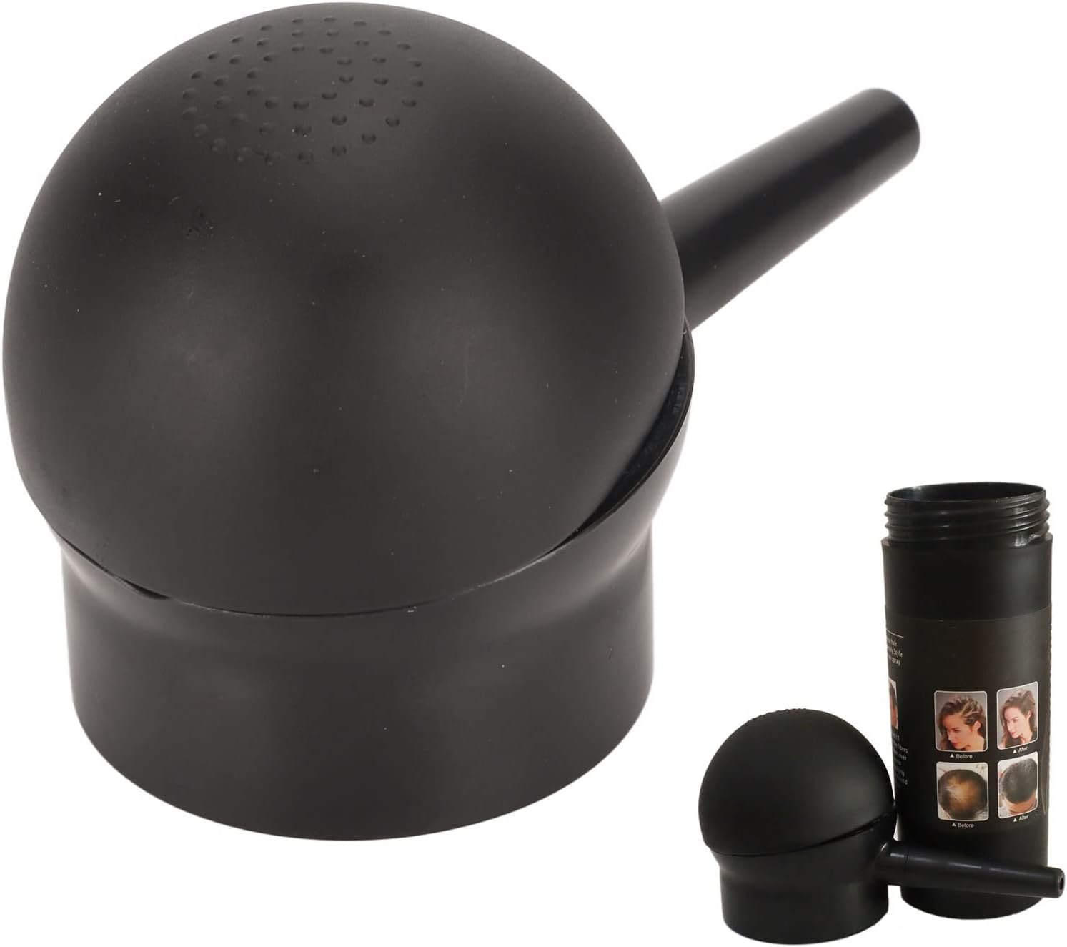 Hair Fibers Applicator Pump Nozzle,Precision Spray Hair Fiber Spray Applicator,Hair Fiber Spray Hair Building Fibers Spray Pump Applicator, for Blending Hair Extensions image number 1