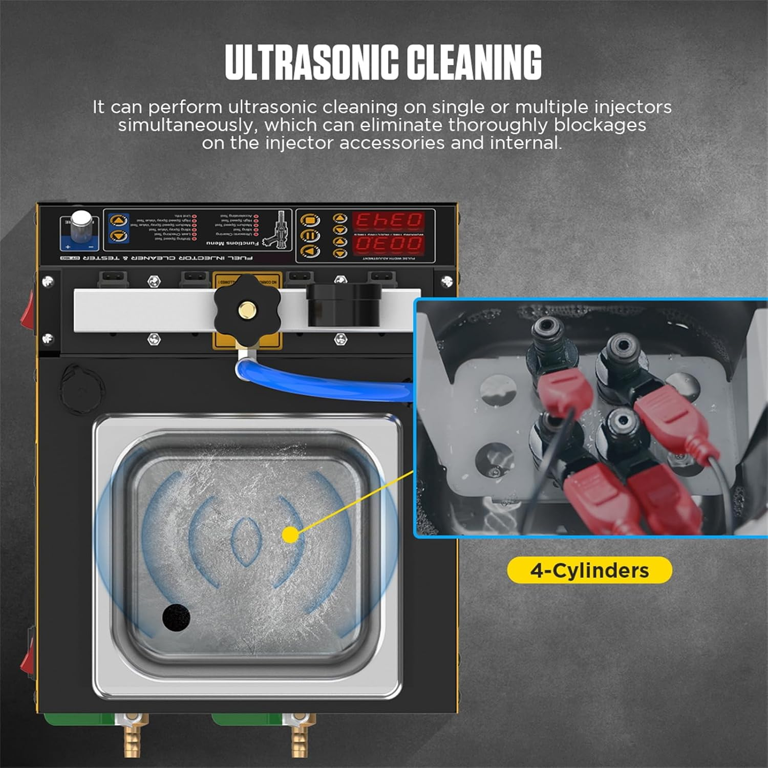 Fuel Injector Cleaner & Tester, CT160 Automotive Fuel Injection Systems Cleaners Tester,Fuel System Cleaners Testers 110V/220V image number 1