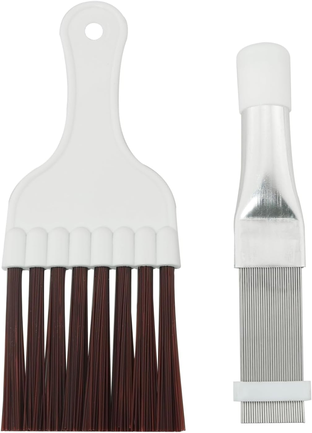 JJHXSM Air Conditioner Condenser Fin Comb Air Conditioner Fin Cleaner Refrigerator Coil Cleaning Whisk Brush Metal Fin Evaporator Radiator Repair Tool