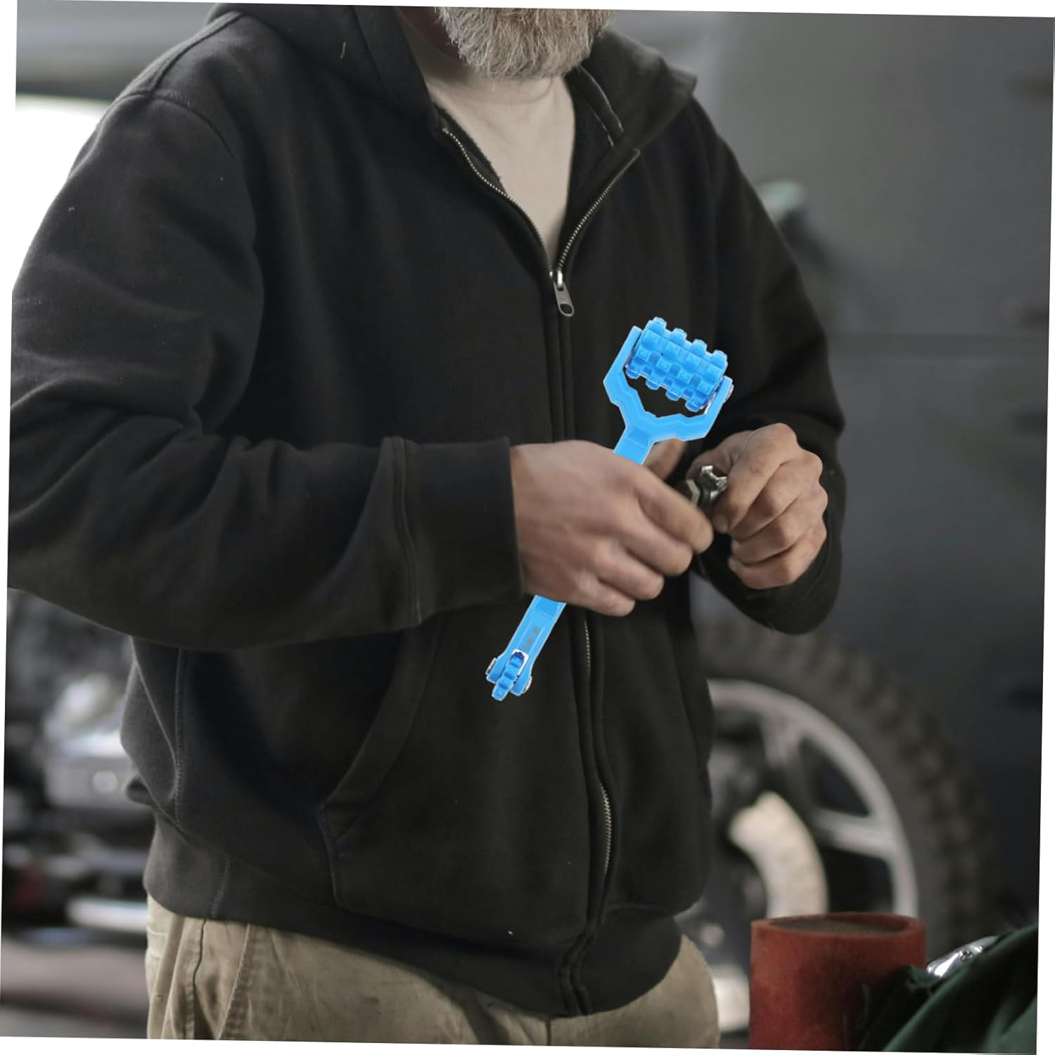 Beatifufu Automotive Sound Deadening Roller Tool Dual Head Plastic Rollers for Car Noise Reduction Versatile for Cars and Soundproofing Projects