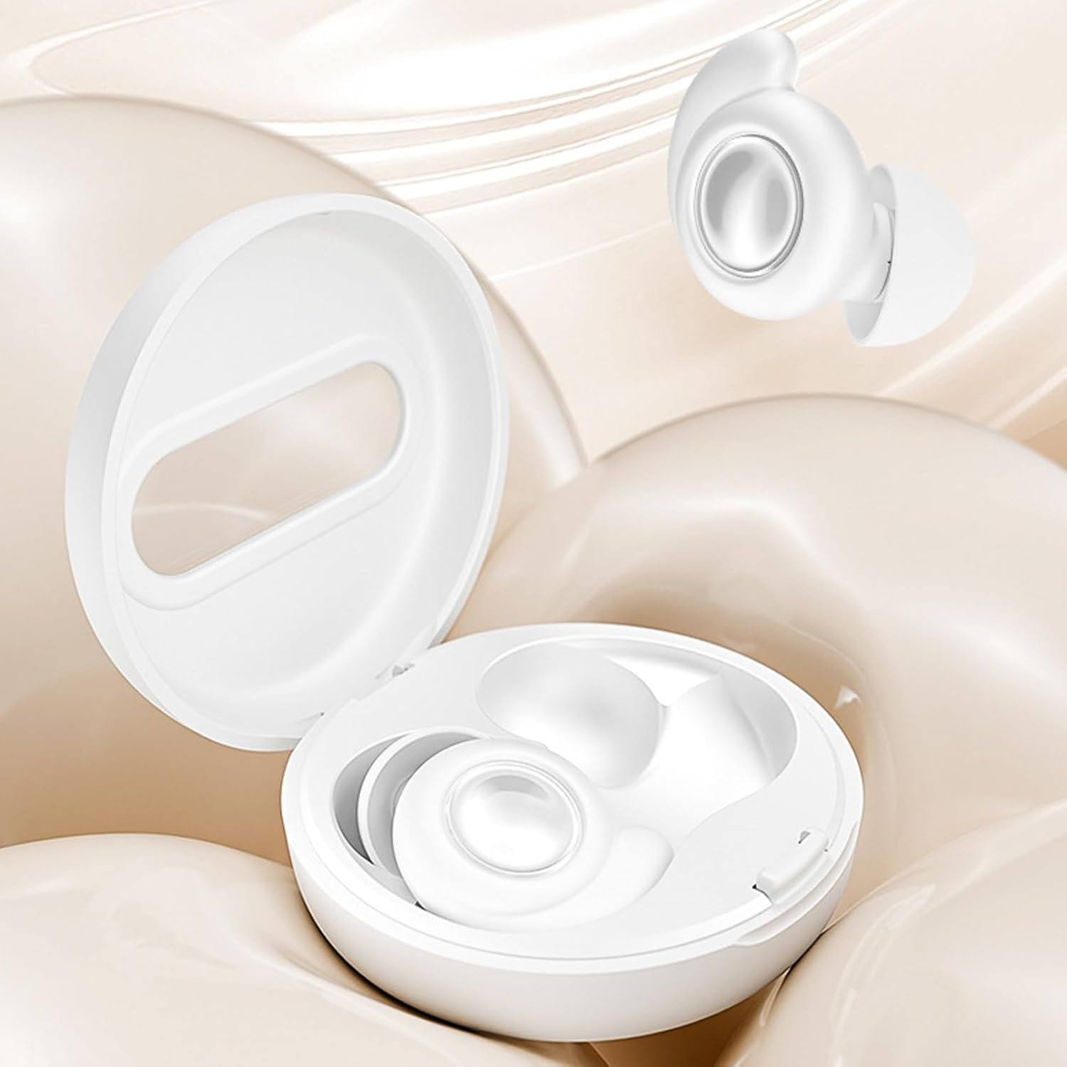 Tktouci Sleeping Earbuds | Headphones for Sleeping | Wireless Comfortable Earphones Earmuffs Noise Cancelling for Meditation Sports image number 3