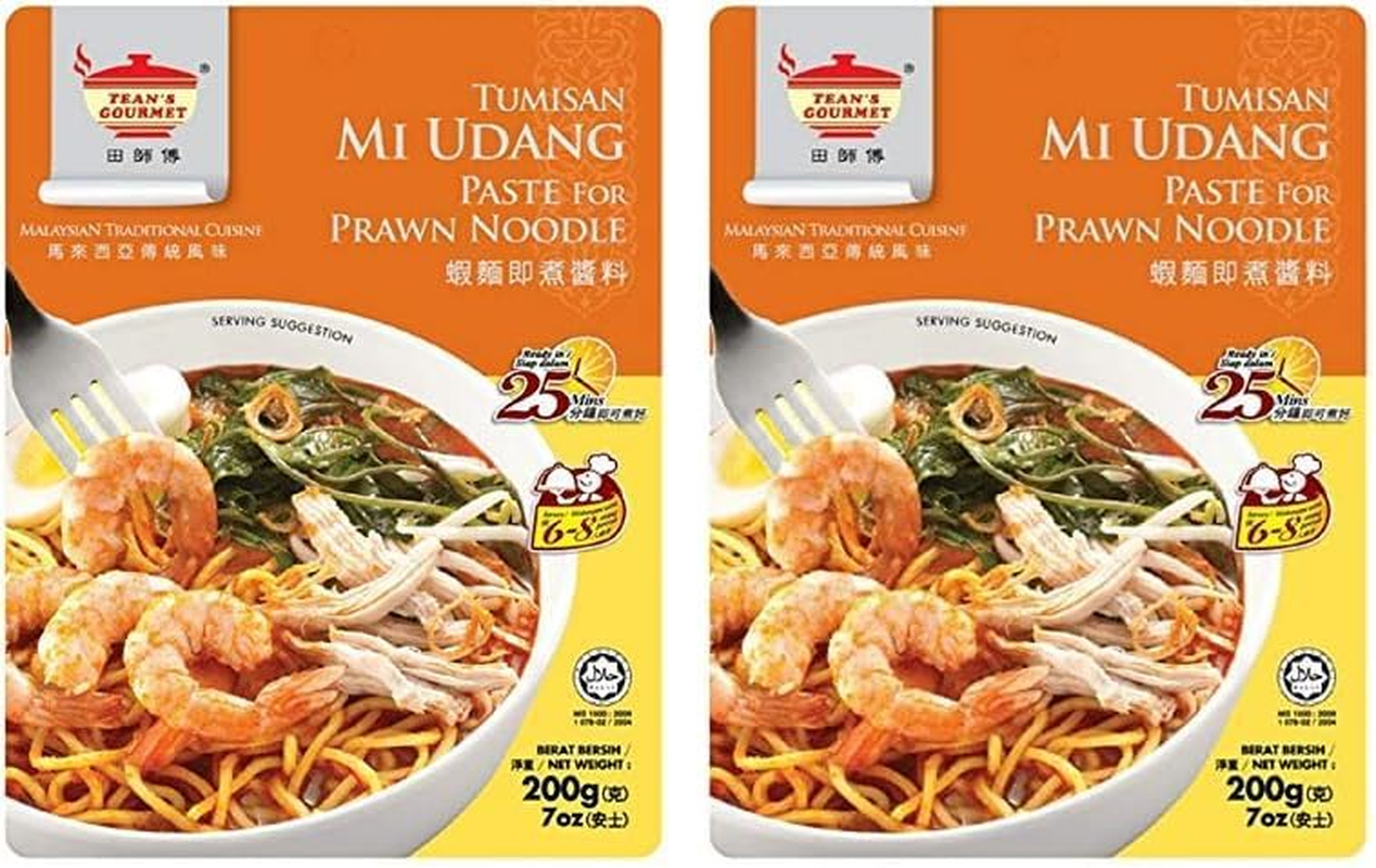 Tean'S Gourmet Prawn Noodle Paste 200 G, 200 G, Prawn