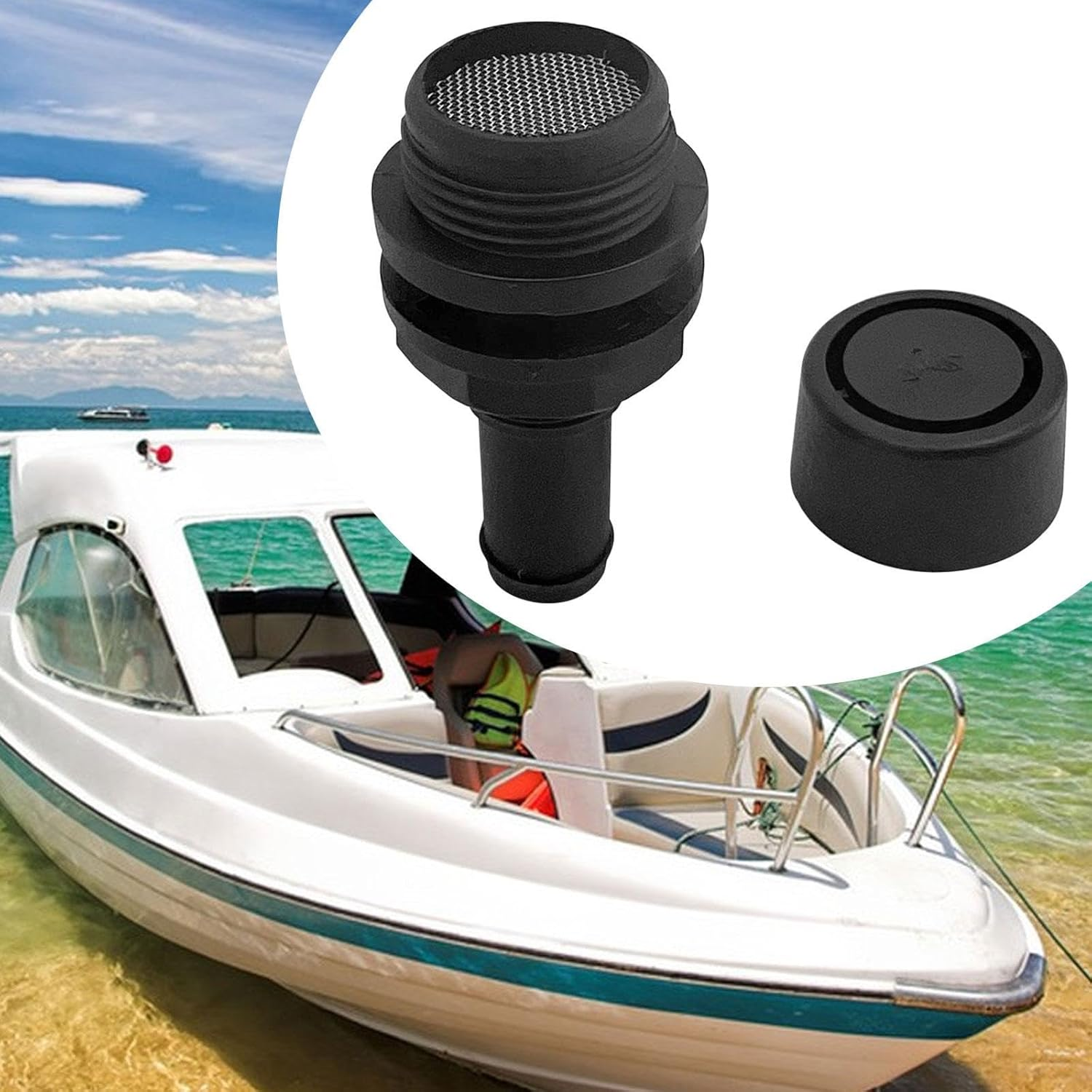 Fuel Gas Tank Vent Boat Fuel Tank Breather Easy Installation Yacht Hardware Accessories