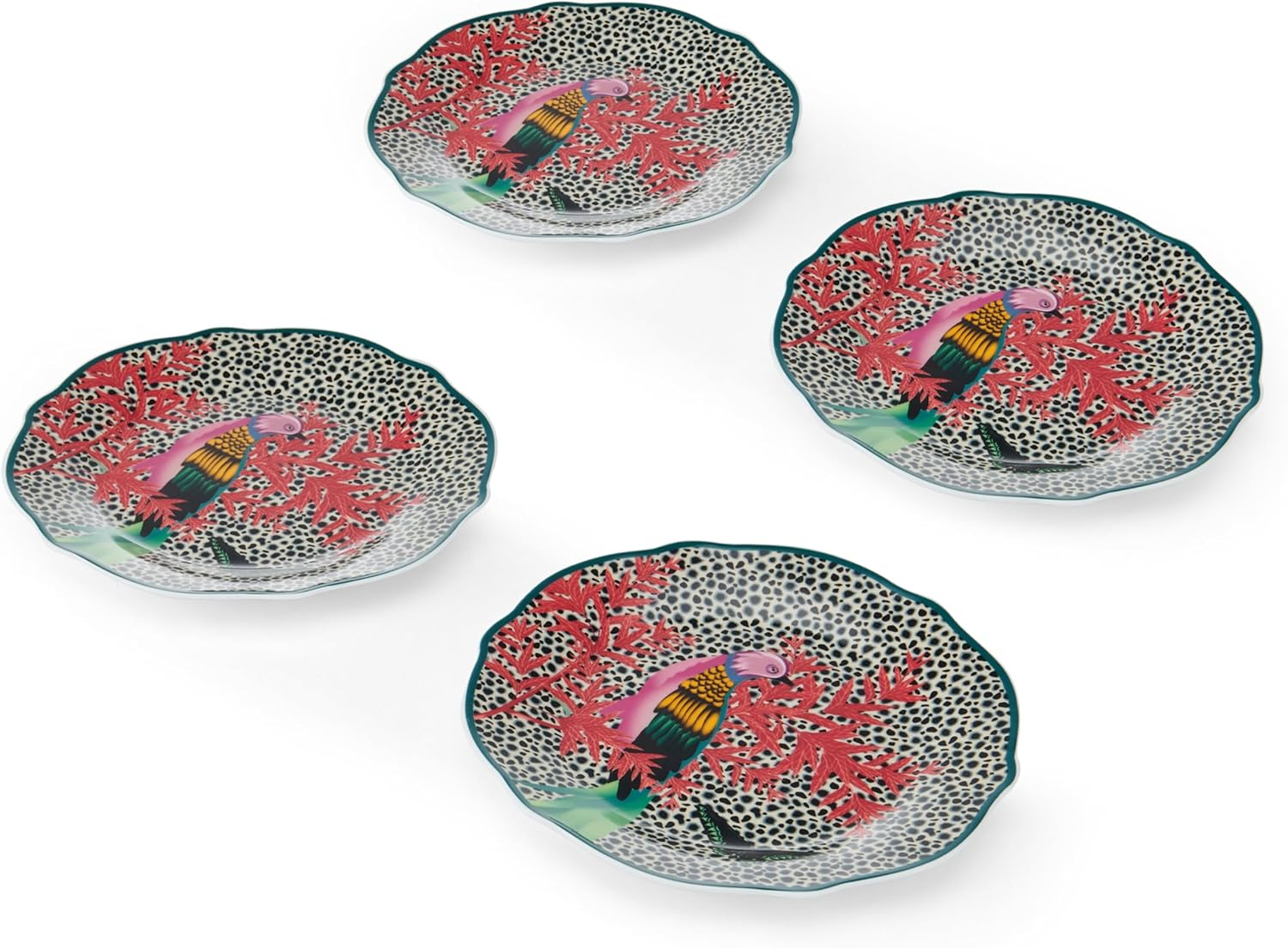 Mikasa X Sarah Arnett Porcelain Side Plates, Set of 4, 19Cm image number 5