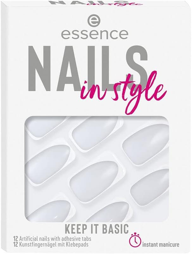 False Nails Essence Nails in Style 12 Pieces 15-Keep It Basic