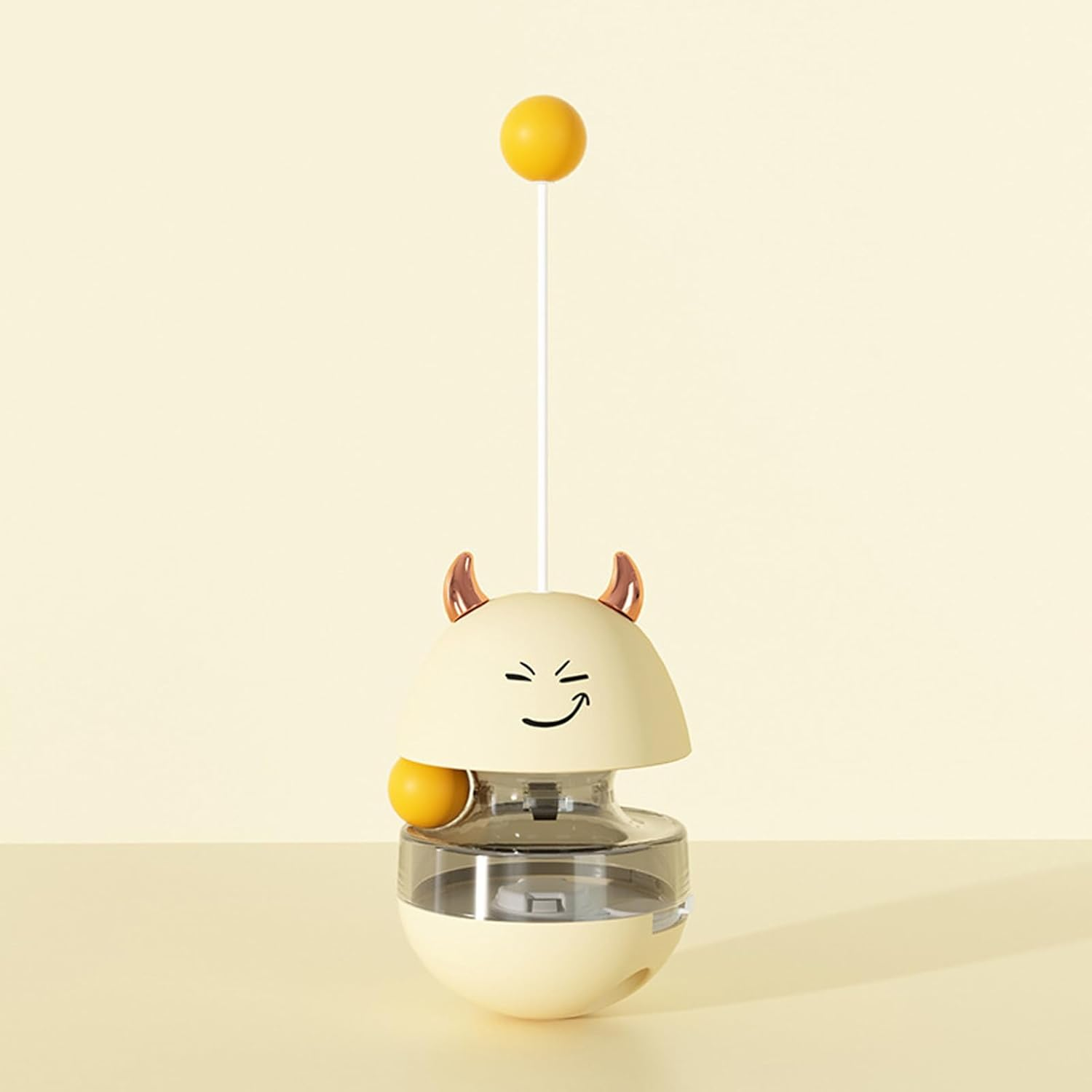 Interactive Cat Food Feeder,Cat Dispenser Toy,Cat Puzzle Treat Toy,Cat Puzzle Dispenser with Ball,Ball Treat Feeder for Indoor Cat /749 image number 4