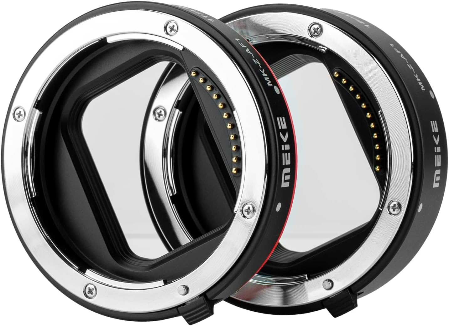 Meike MK-Z-AF1 Metal Auto Focus Macro Extension Tube Set (11 Mm + 18 Mm) Compatible with Nikon Z5 Z6 Z6II Z7 Z7II Z50