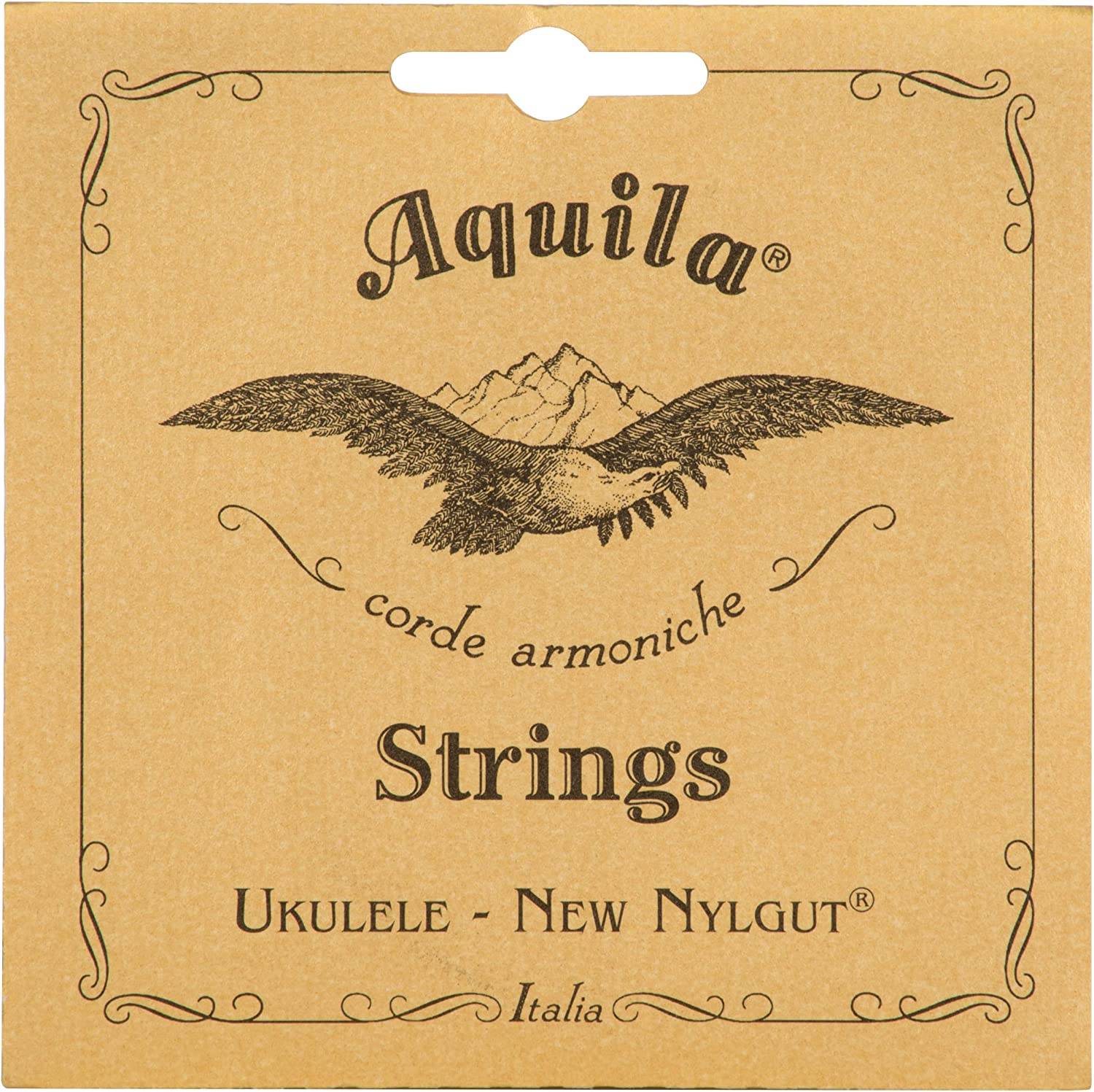 Aquila New Nylgut AQ-26 Baritone Ukulele Strings - Low D - Set of 8 image number 4
