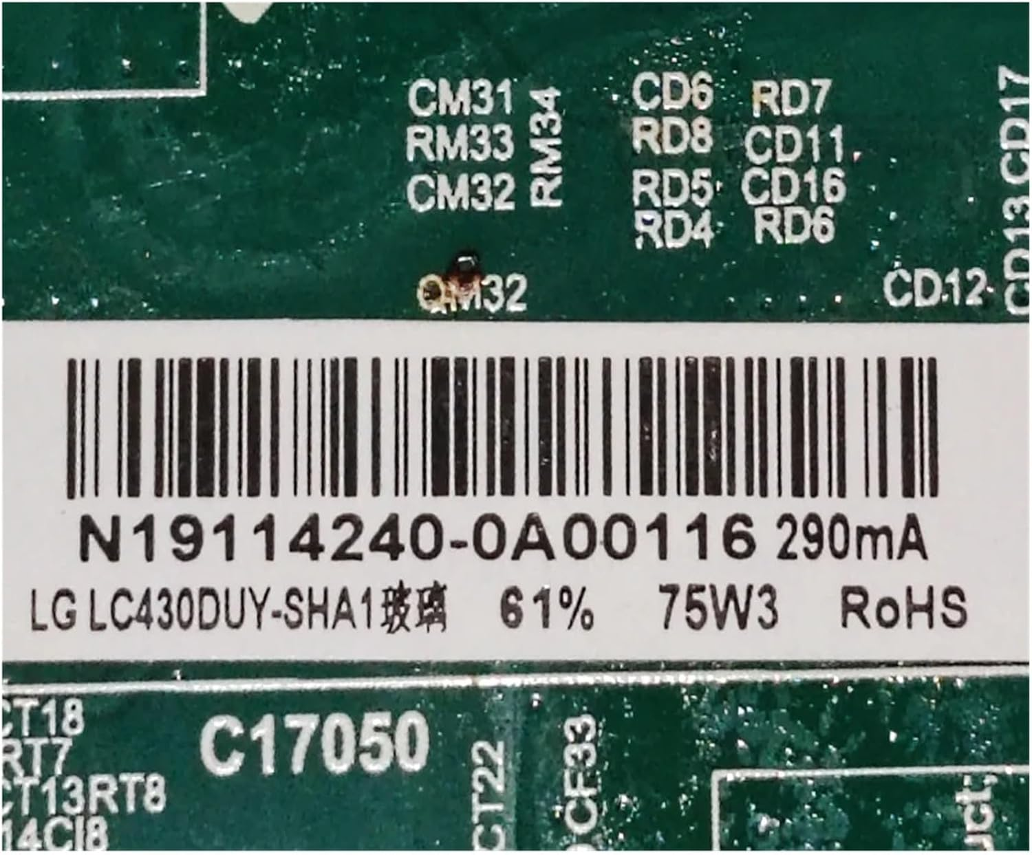 TP.MS3553.PB801 ，Compatible for Haier， TV Motherboard Physical Photo, Tested, Three Different Transformer Specifications V56C(Green Transformer) - Blue Transformer image number 1