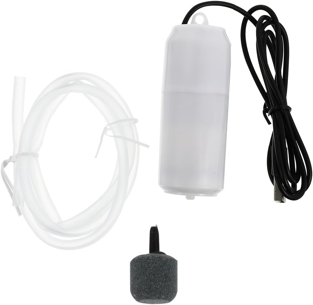Portable USB Rechargeable Oxygen Pump for Fish Tank Aquarium Aeration Small Lightweight Air Pump Suitable for Various Tank Quiet and Easy to Use image number 4