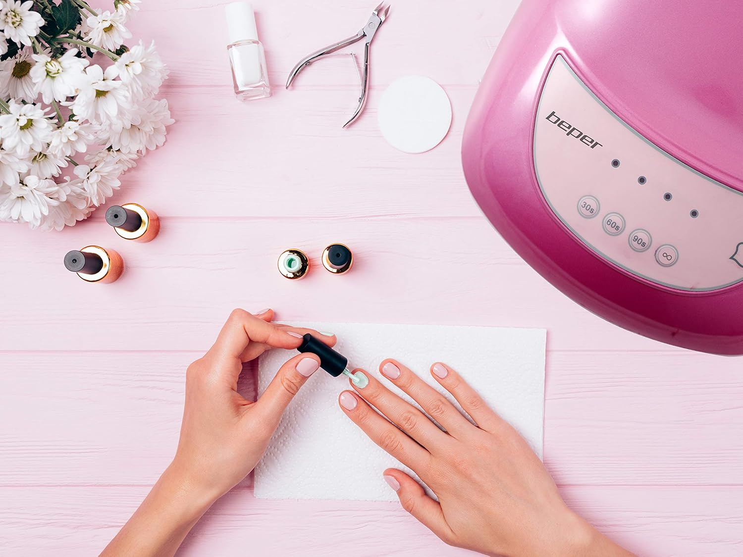 Beper Nail LED Lamp Pink image number 3