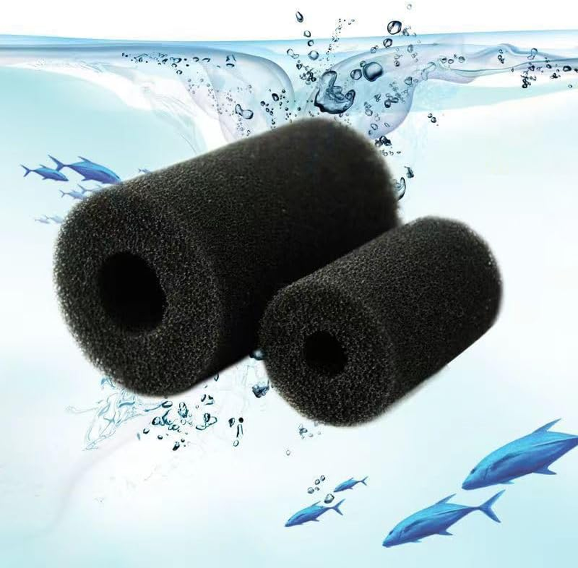 4 Pack Pre-Filter Intake Sponge, Aquarium Foam Rolls Compatible Filter Accessories for Fish Tank, 10Mm, 20Mm (20Mm)