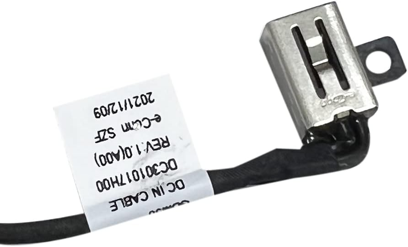 Gintai DC Jack Power Cable Plug in Charging Port Cable Connector Socket with Wire for Dell INSPIRON 15 3510 3511 I5-1135G7 3515 3510 3520 3521 3525 GDM50 87GX7 DC301017H00 231X7 0231X7 DC301018100 image number 5
