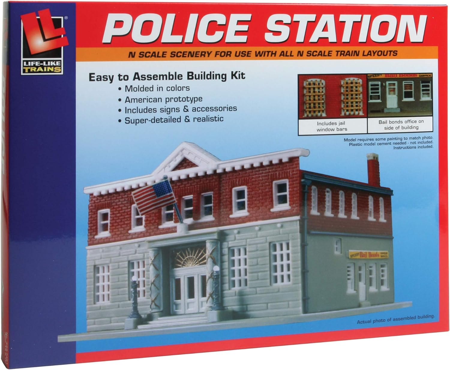Life-Like Trains N Scale Building Kit -William'S County Store image number 4