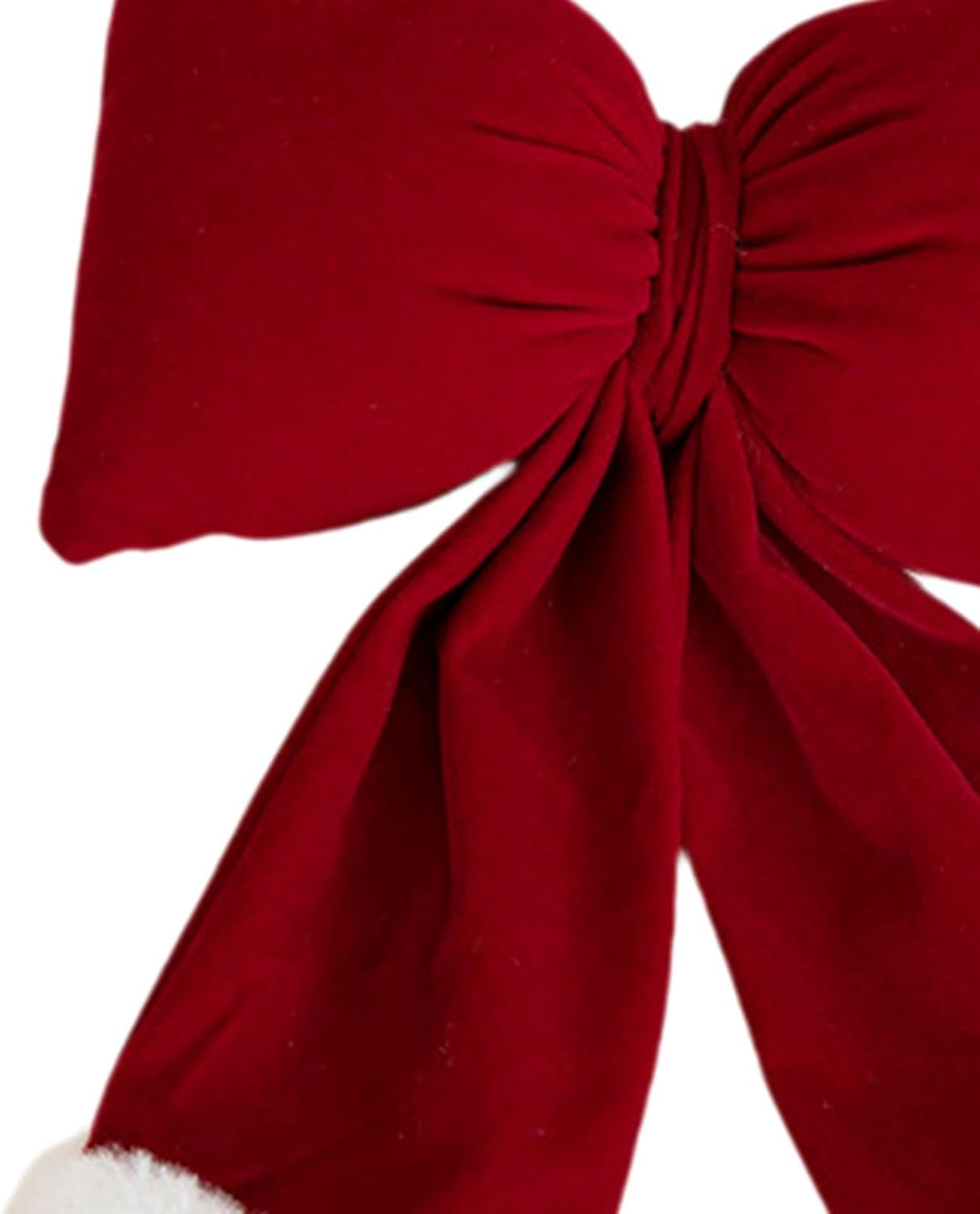 Christmas Bow Hanging Decoration Red Home Decor Celebration Ornament Hanging Pendant for Home Bedroom Window Housewarming, M image number 2