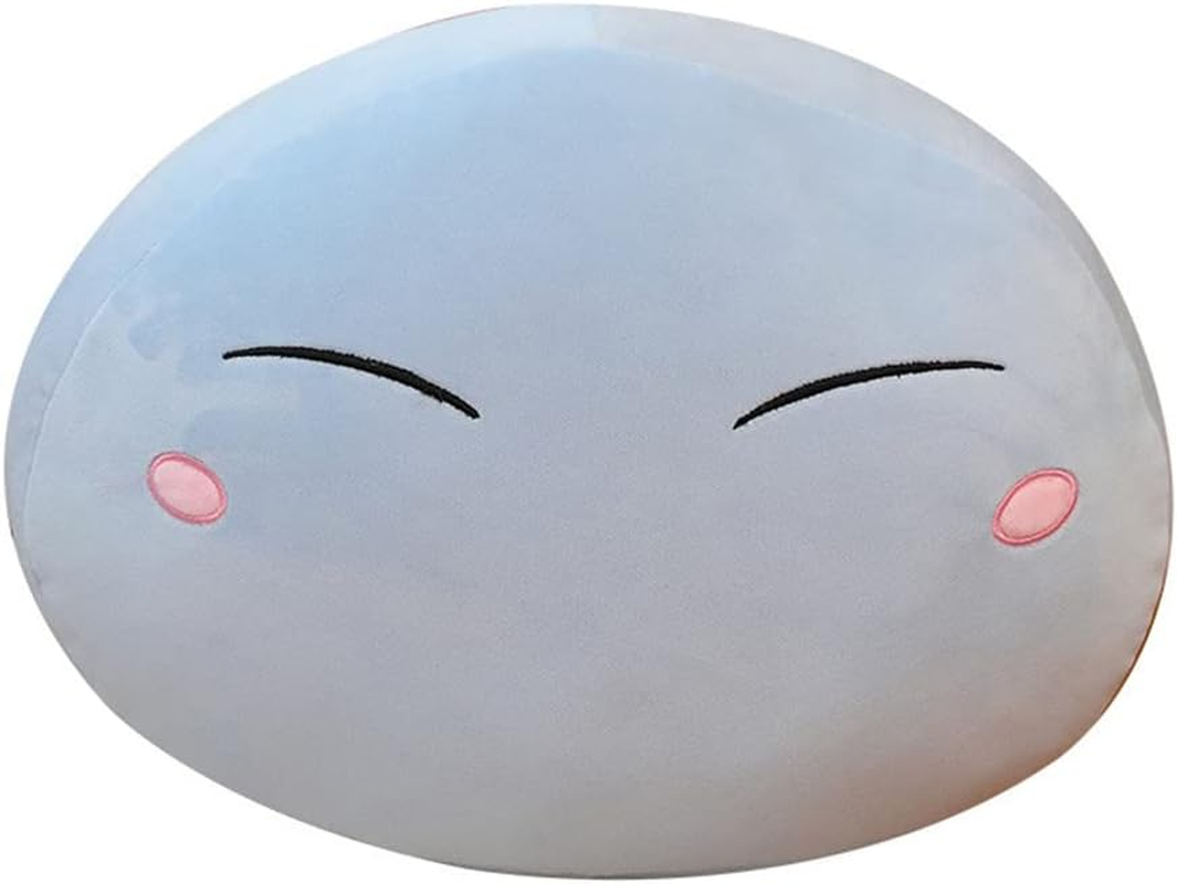 Anime That Time I Got Reincarnated as a Slime Plushie Anime Tensei Shitara Slime Datta Ken Tempest Rimuru Stuffed Doll Plush Pillows Plush Stuffed Doll Pillow Toys Gifts (11In, Happy)
