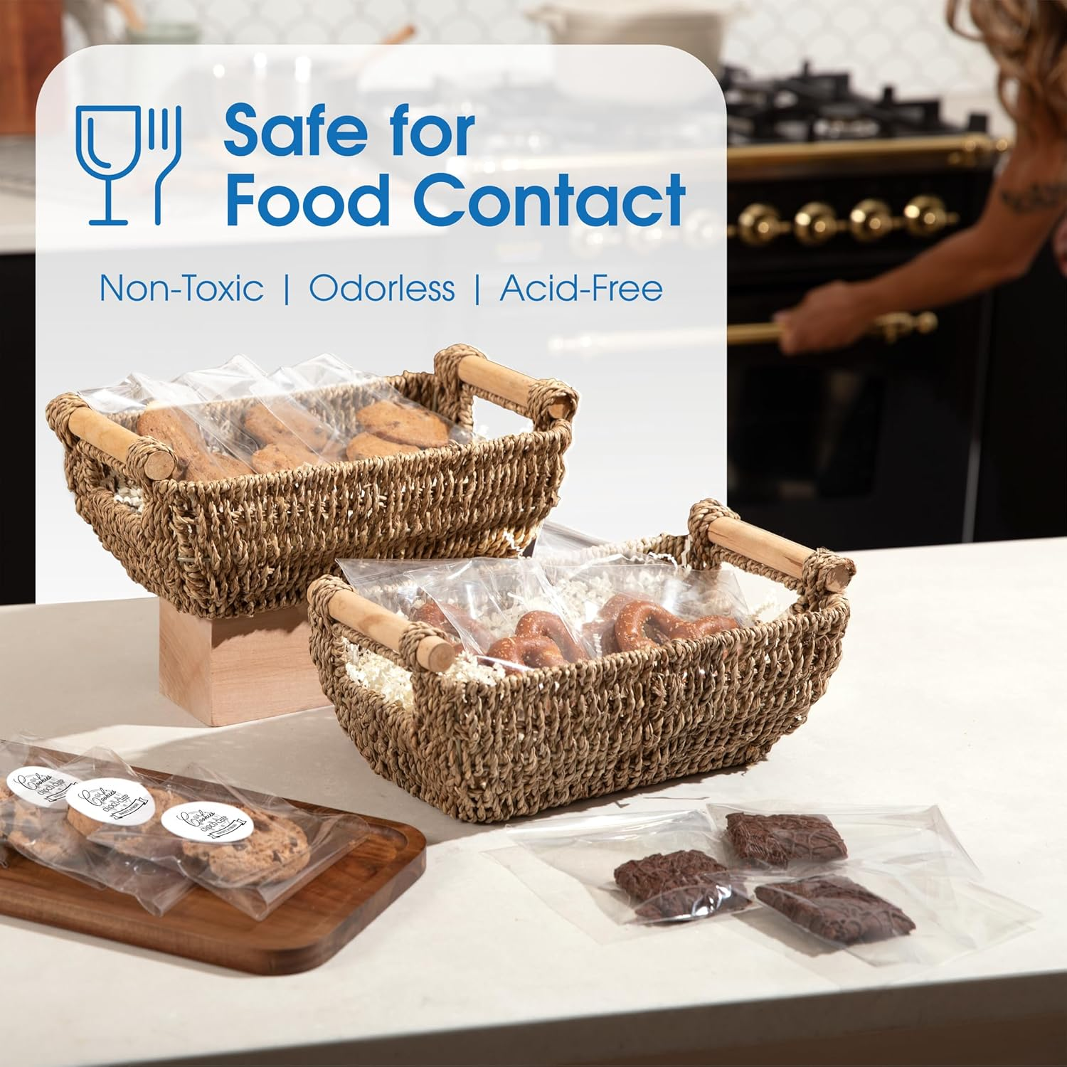 Cellophane Cello Bags for Apparel - 200 5" X 7" (200) image number 6