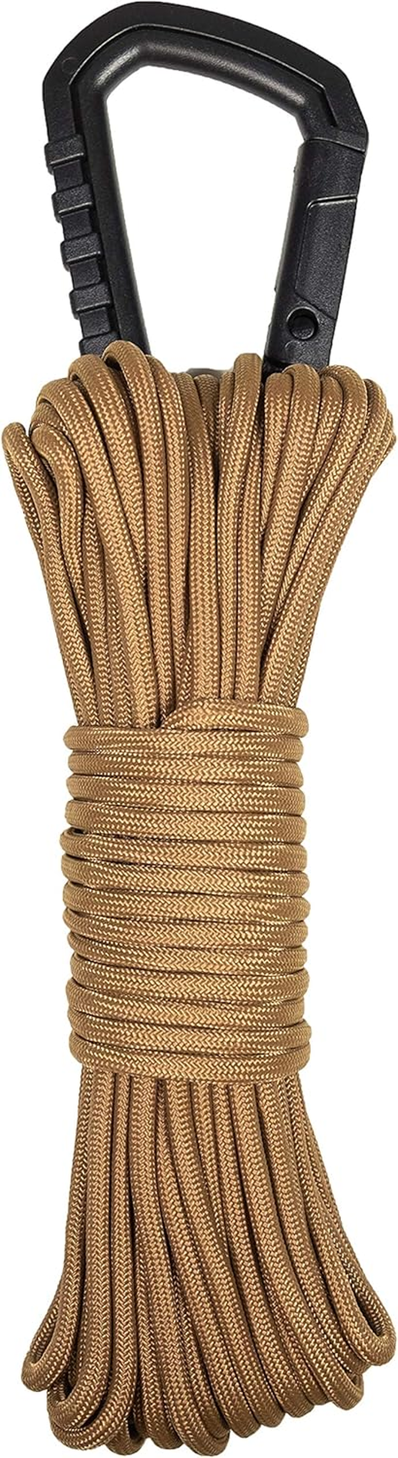 Gear AID Fire Strand 550 Paracord, 7 Strand Tinder Cord for Camping and Survival, Coyote, 50 Ft image number 4
