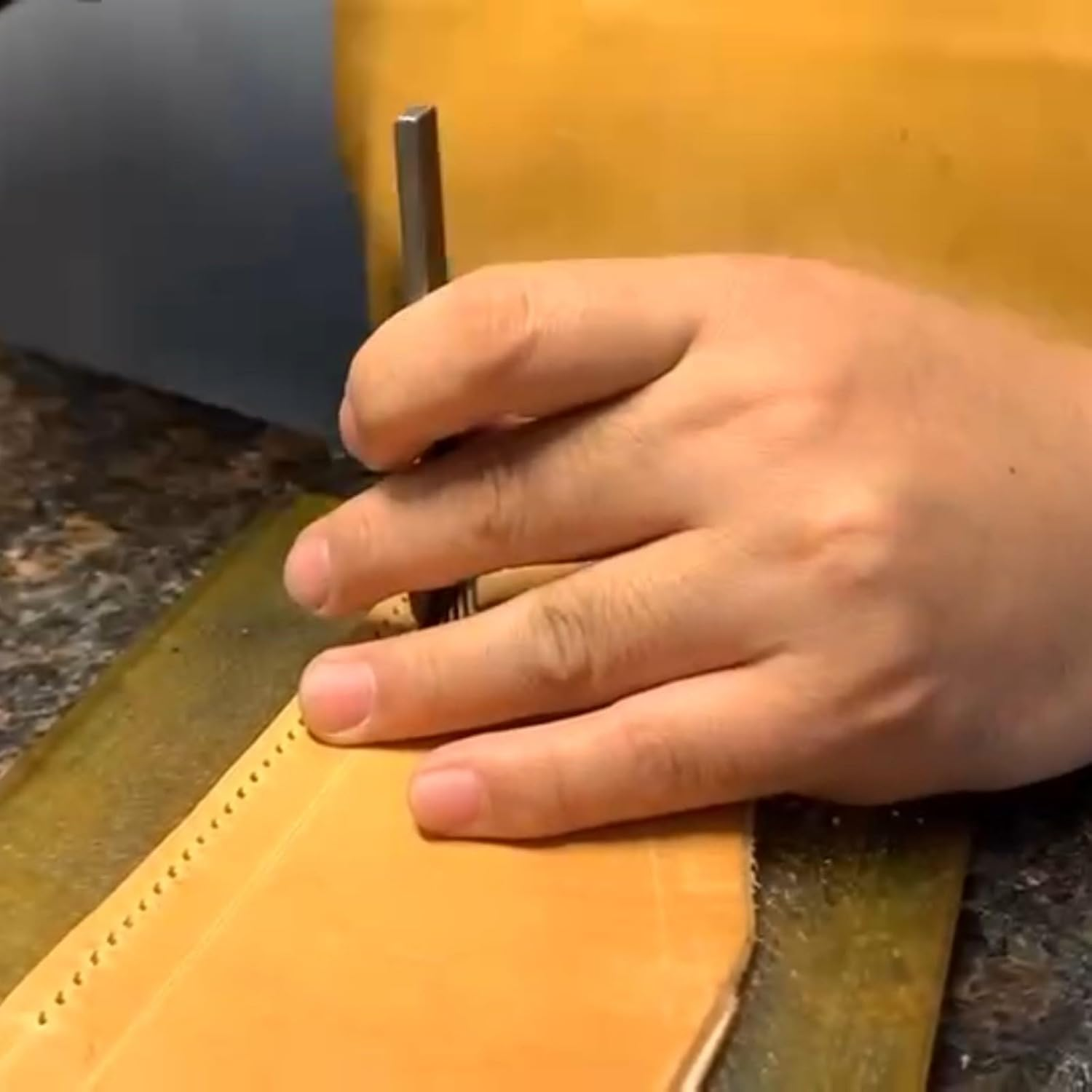 Large-Size Leather Craft Punching Pad，Stamping Mat，Stamping Cutting Board，For Leather DIY Crafts Projects image number 1