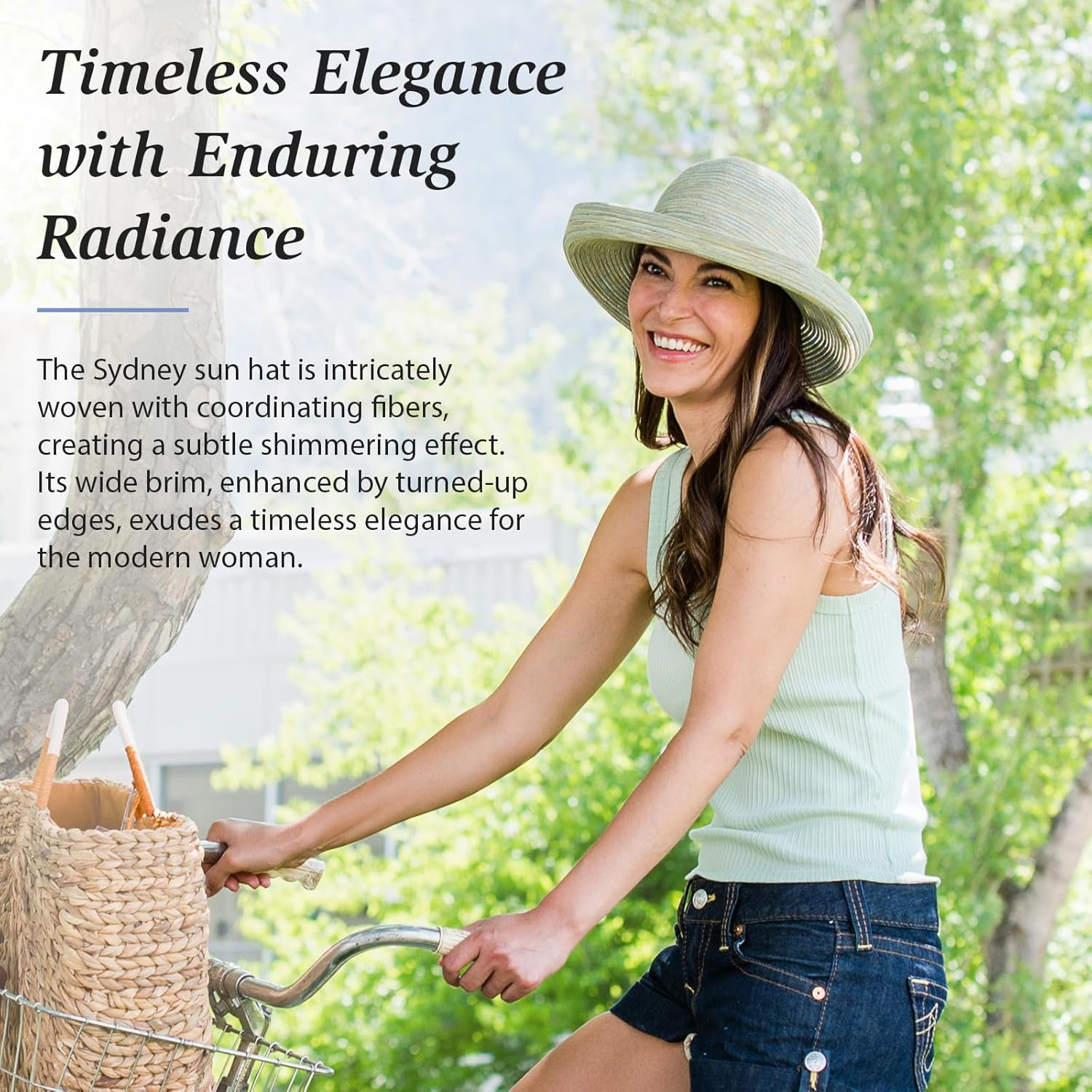 Wallaroo Hat Company Women'S Sydney Sun Hat - Lightweight, Packable, Modern Style, Designed in Australia image number 4