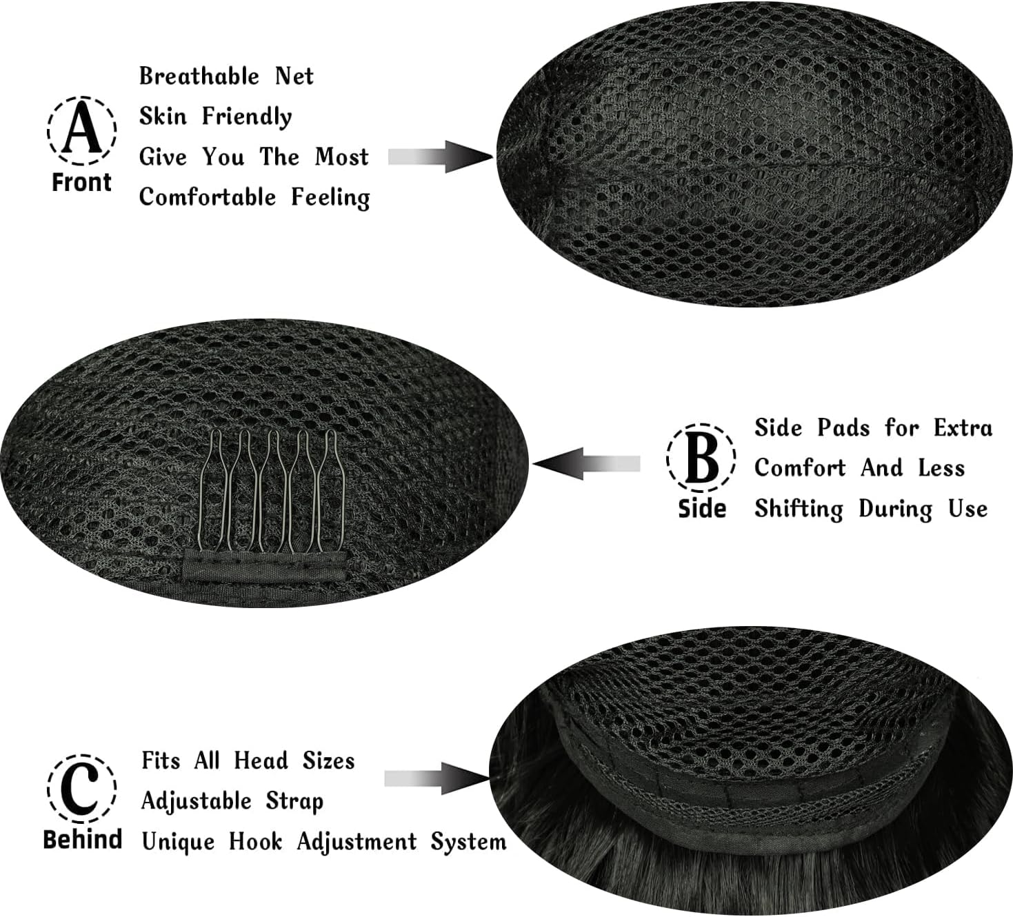 Creamily Black Short Bob Wig,Straight Black Bob Wig with Bangs, 12 Inch Straight Bob Bangs for Women Natural Looking for Party Halloween Costume Cosply Party Daily Use image number 6