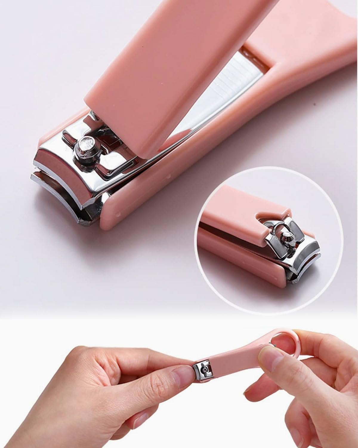 SCJJZ Kids Cartoon Mini Nail Clippers, 3 Pieces, Stainless Steel, Multicoloured, Safe Design, Suitable for Boys, Girls, Women image number 2