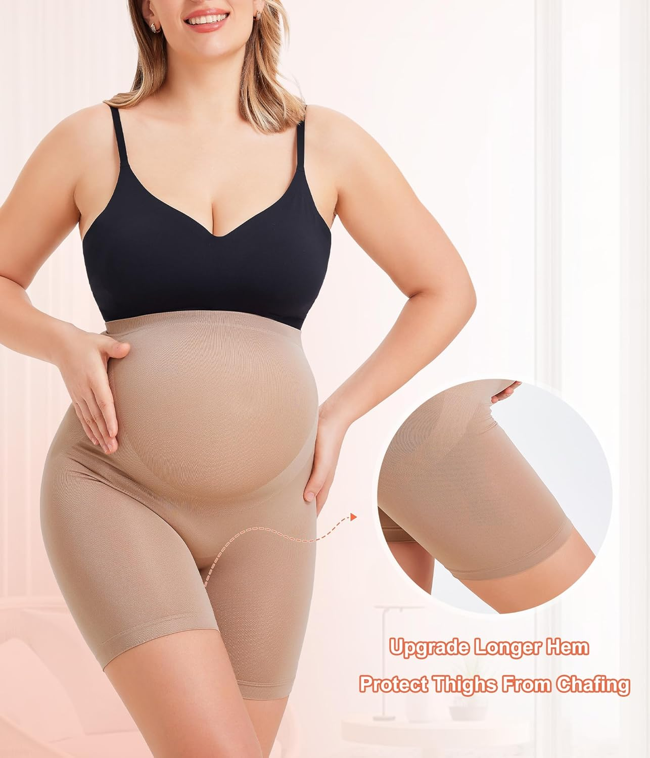 LANCS Maternity Shorts Shapewear Panties Underwear Pregnancy Must Have Maternity Clothes